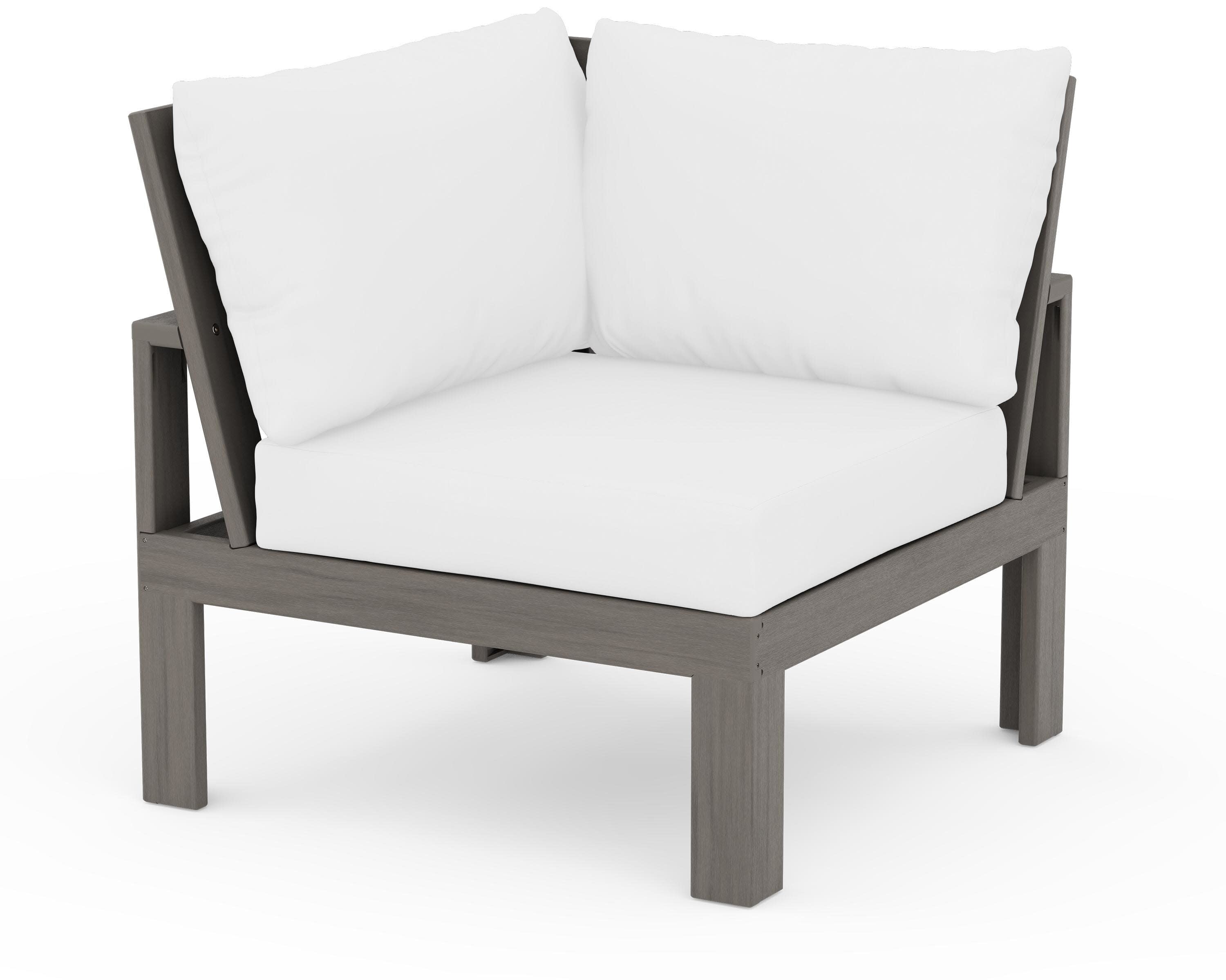 Modular Corner Chair in Driftwood / Natural