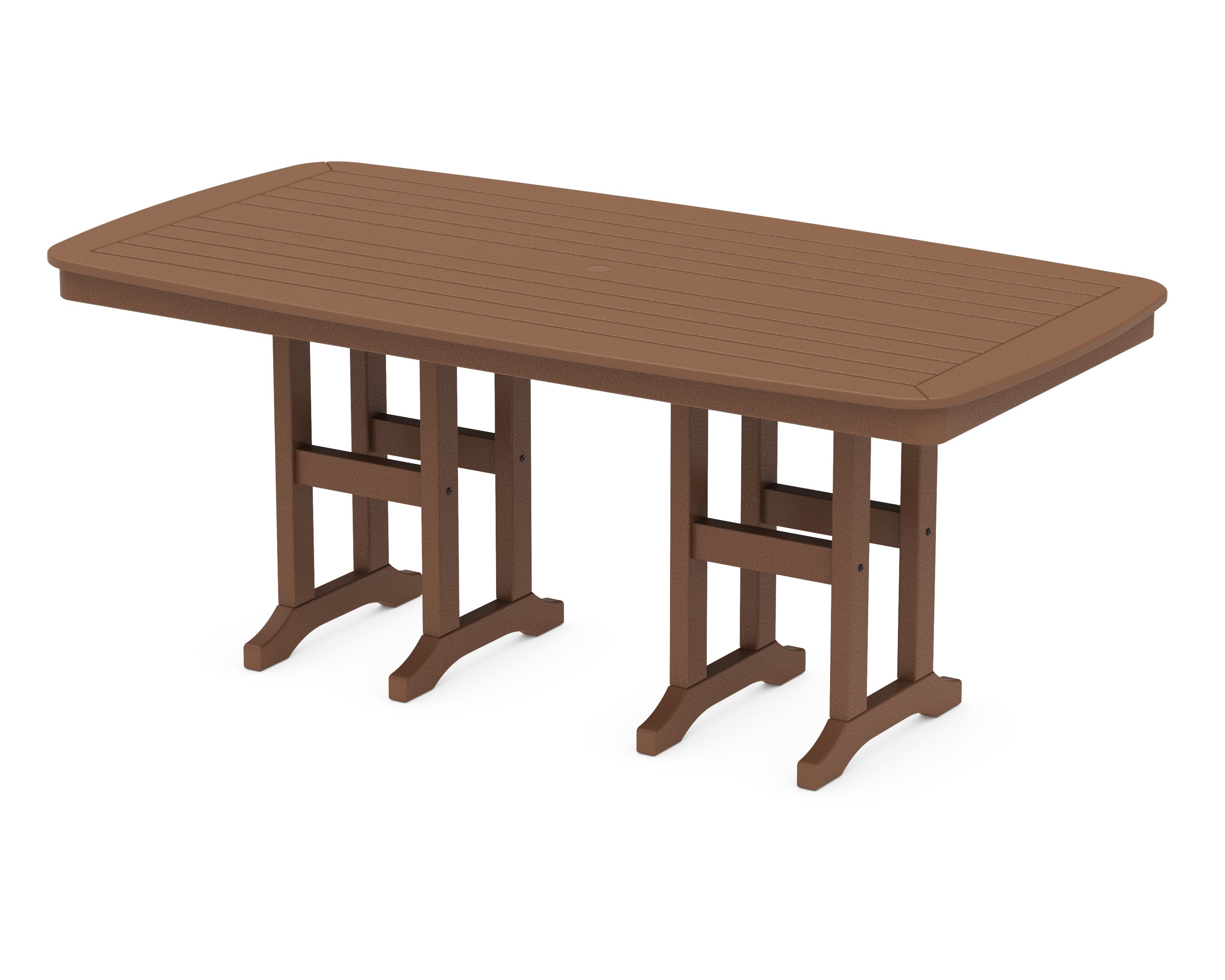 Nautical 37" x 72" Dining Table in Teak
