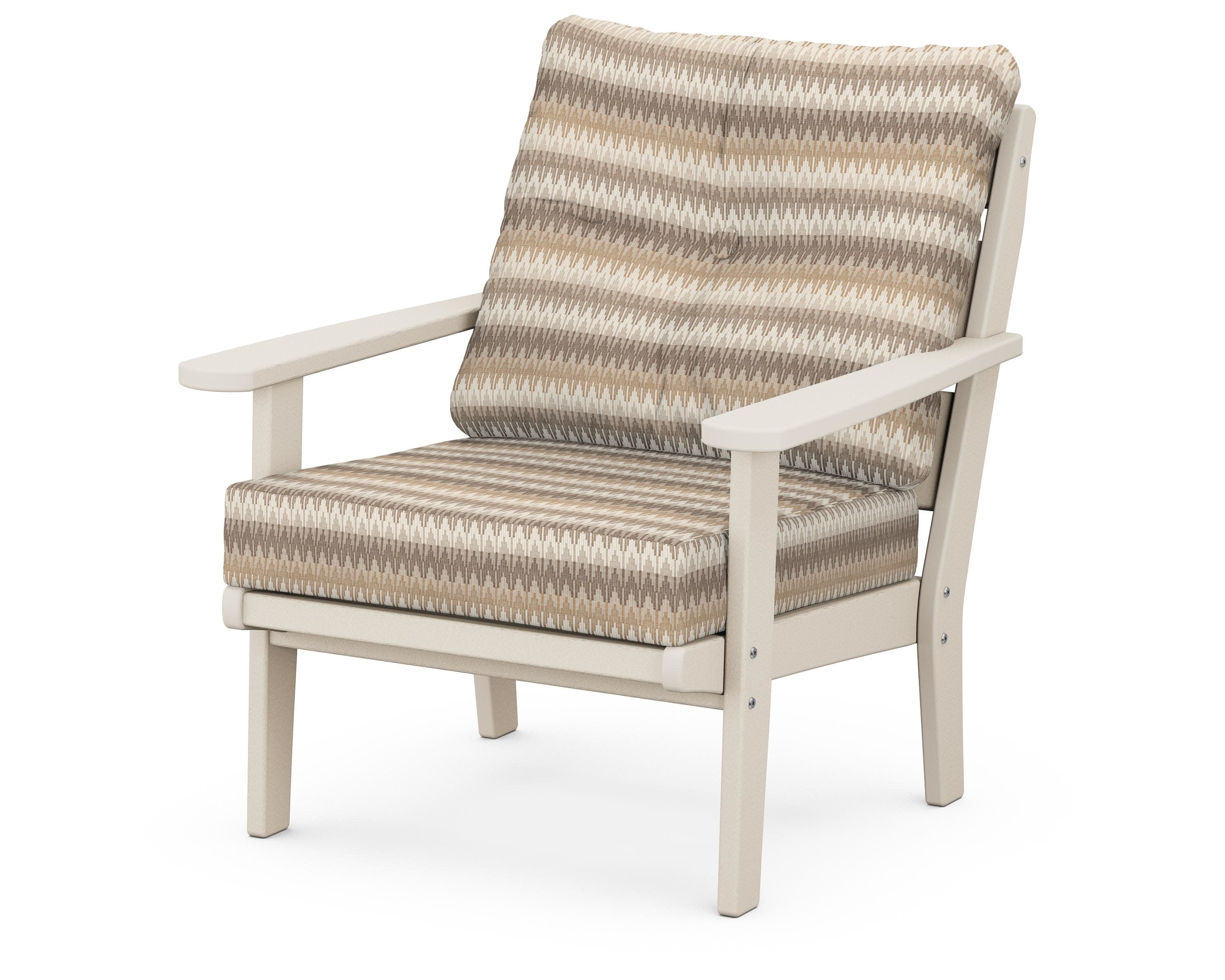 Lakeside Deep Seating Chair in Sand / Valley Dune