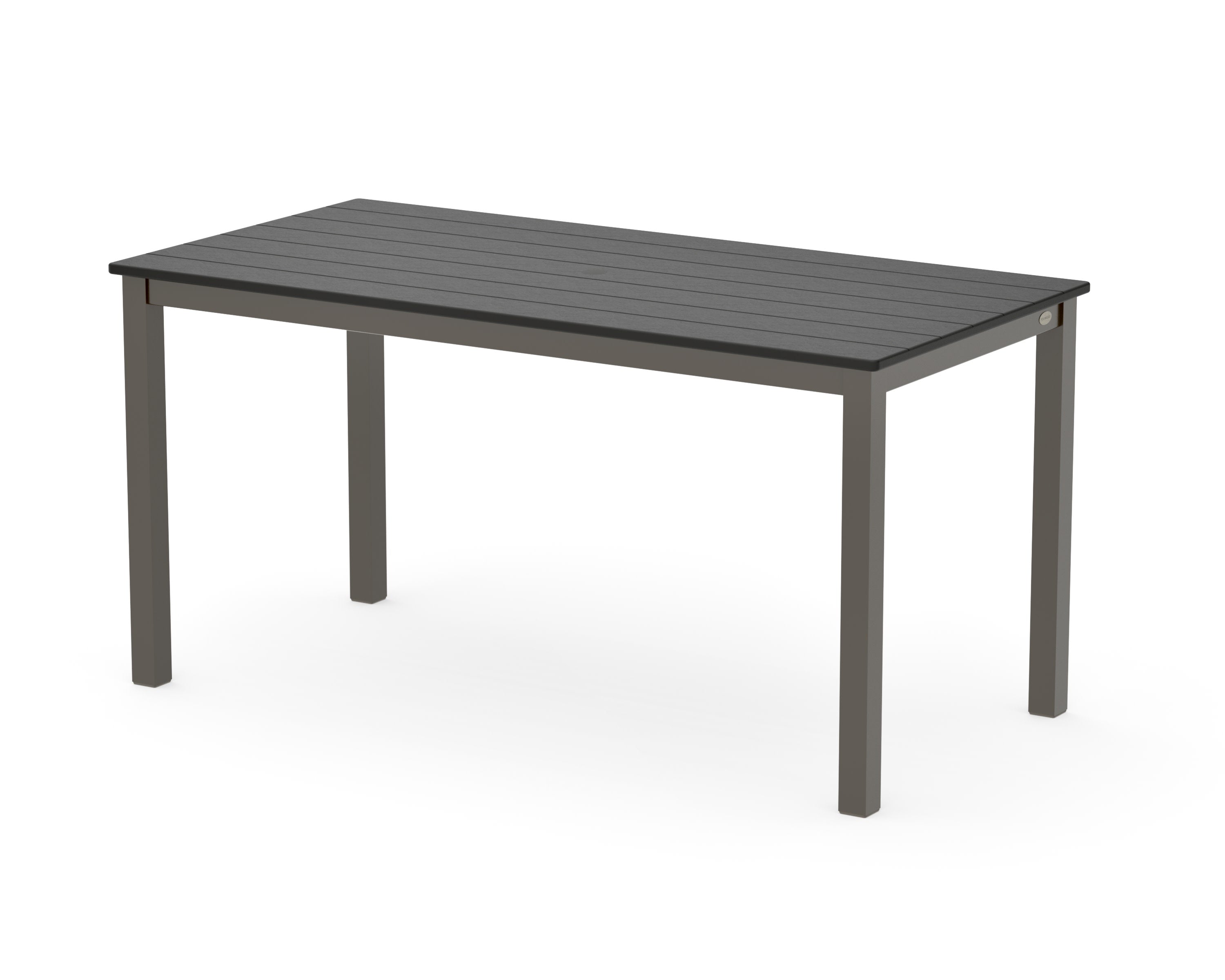 Main Street 30 x 60 Dining Table in Bronze / Black