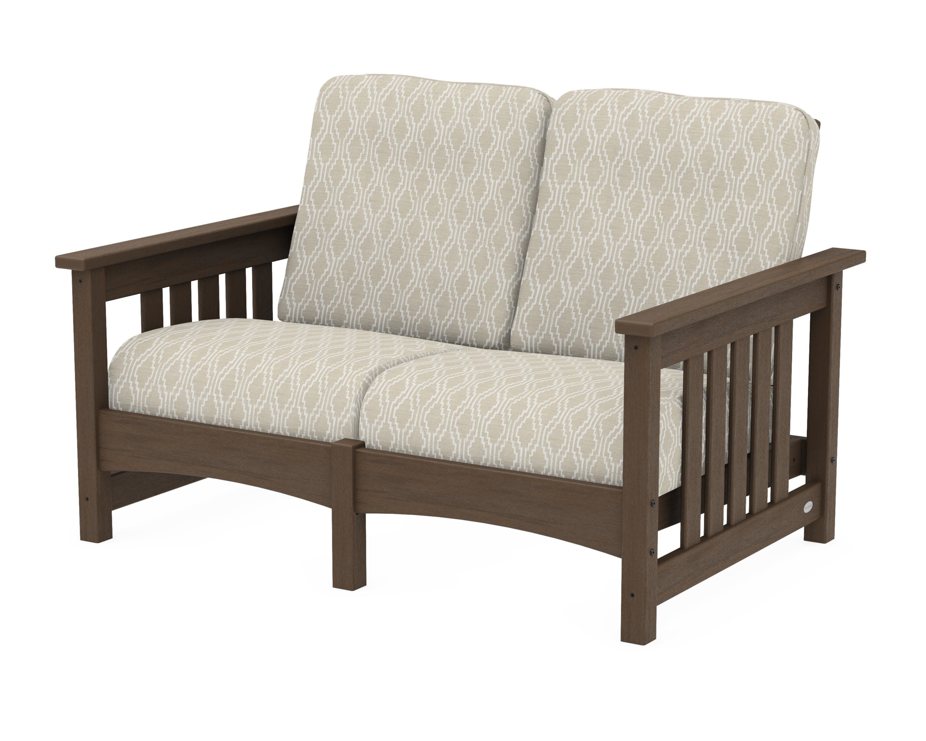 Club Mission Loveseat in Kona / Solve Linen