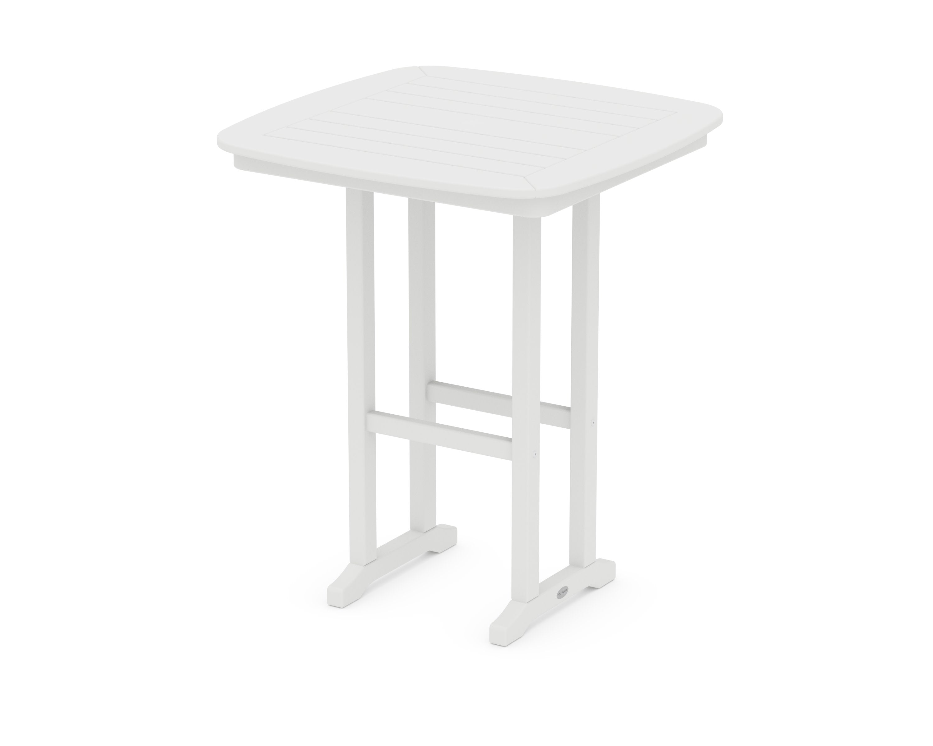 Nautical 31" Counter Table in White