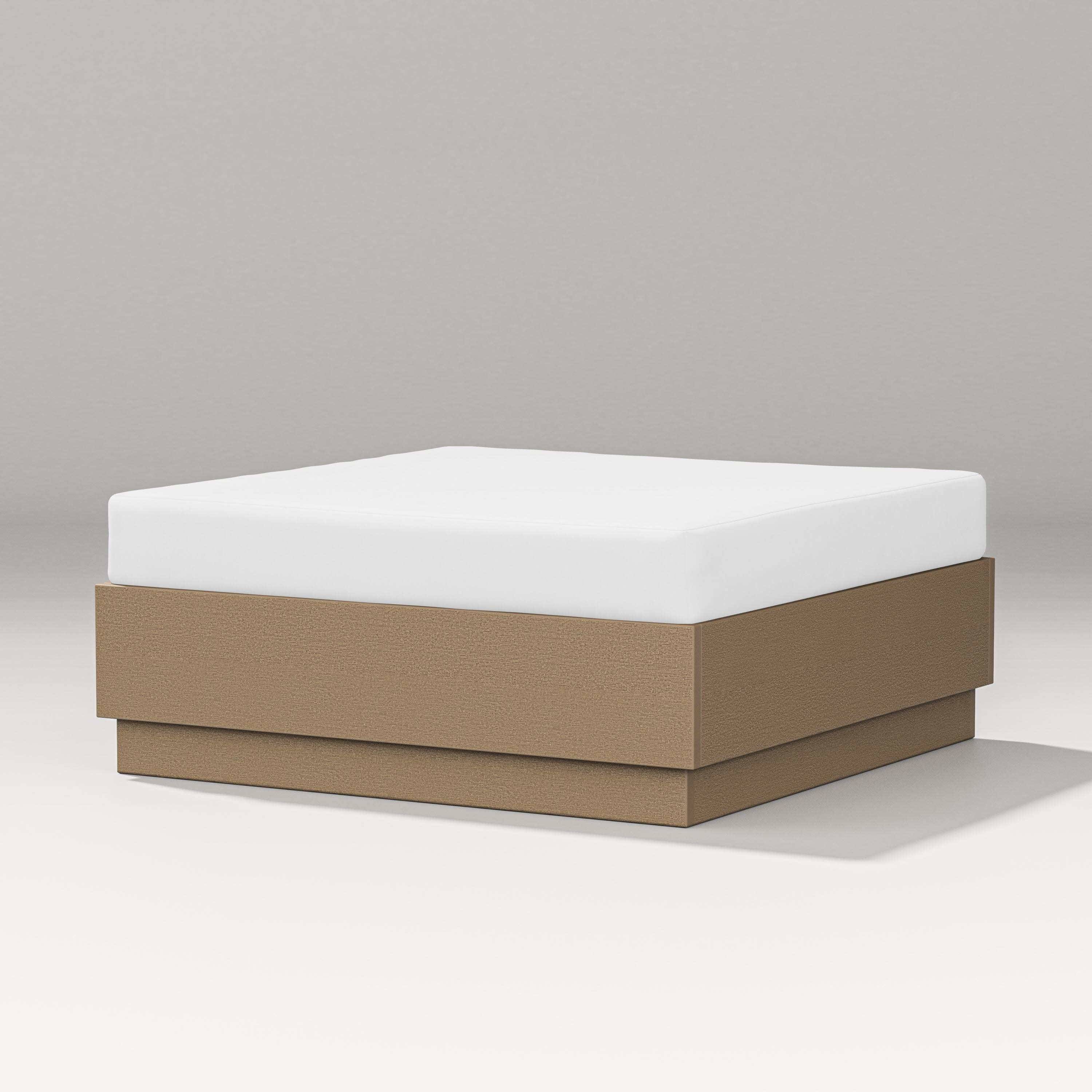 Elevate Lounge Ottoman in Vintage Sahara / Natural