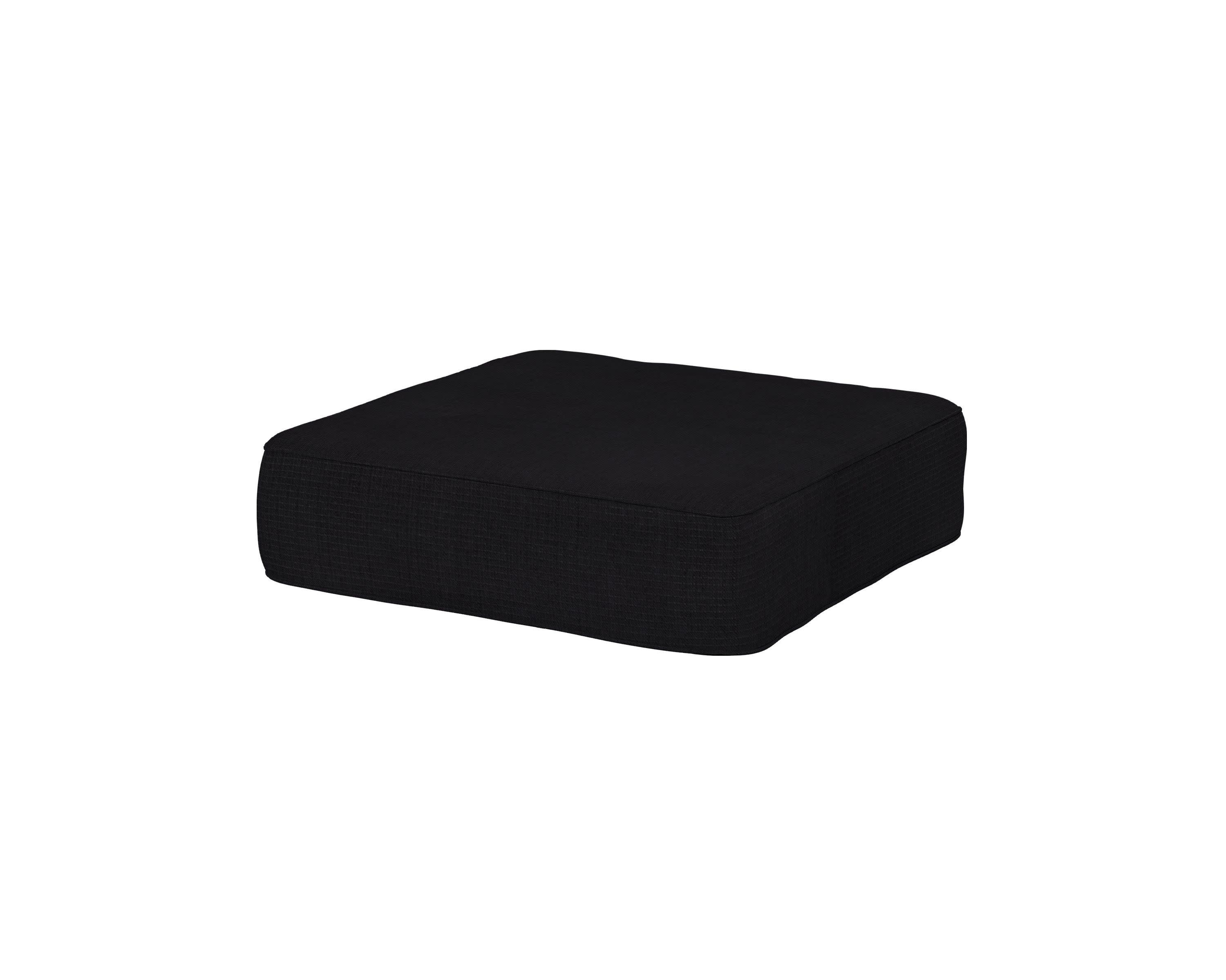 Ateeva 4000 Ottoman Cushion in Midnight Linen