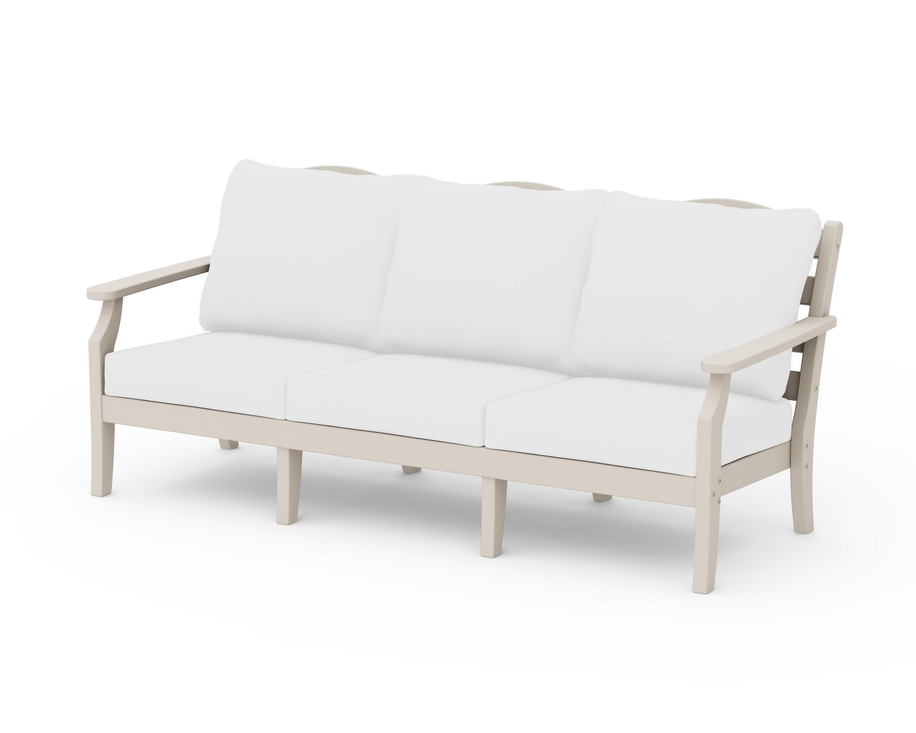 Savannah Deep Seating Sofa in Sand / Natural