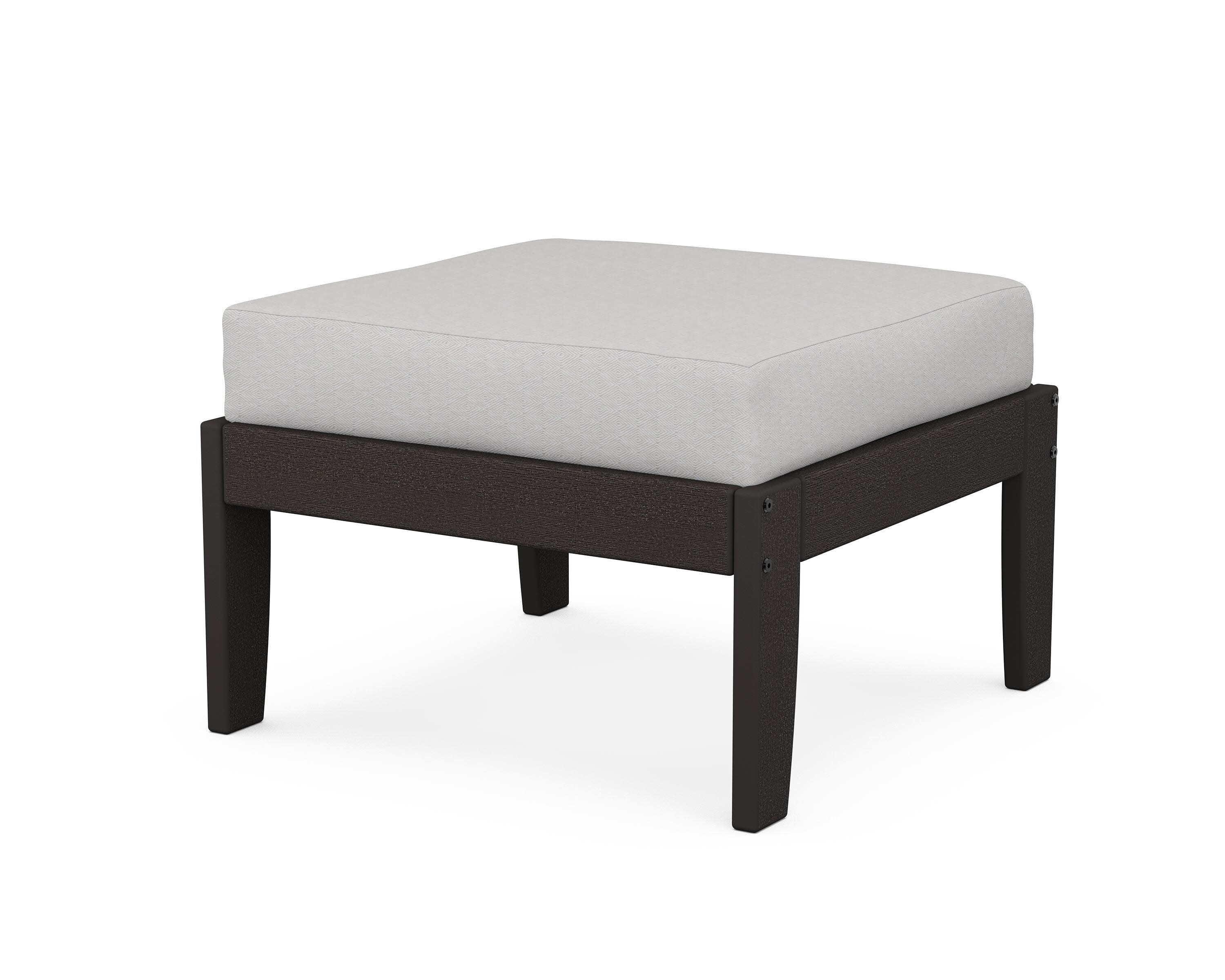 Modular Ottoman - Classic in Vintage Coffee / Diamond in the Rough