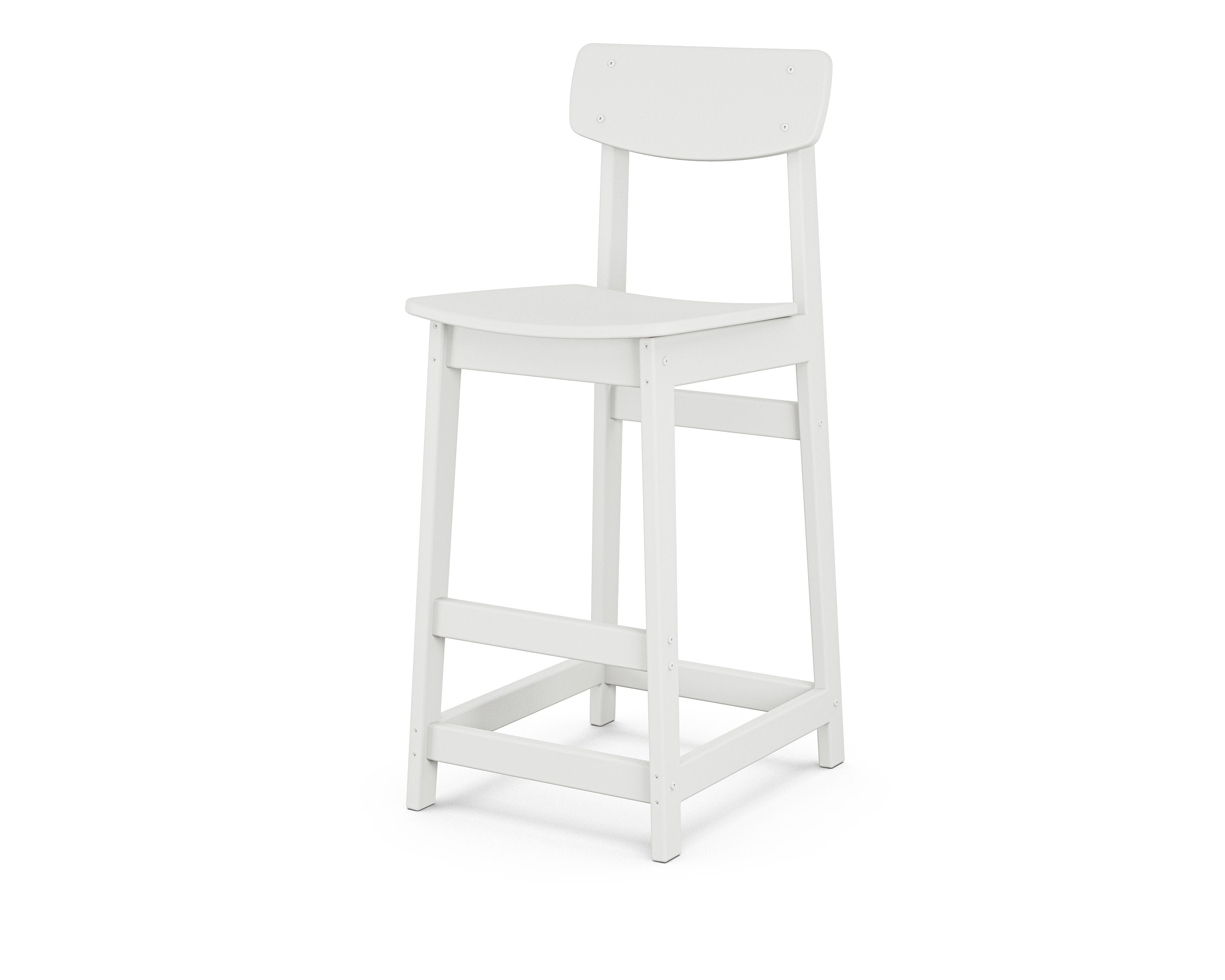Modern Studio Urban Bar Chair in White