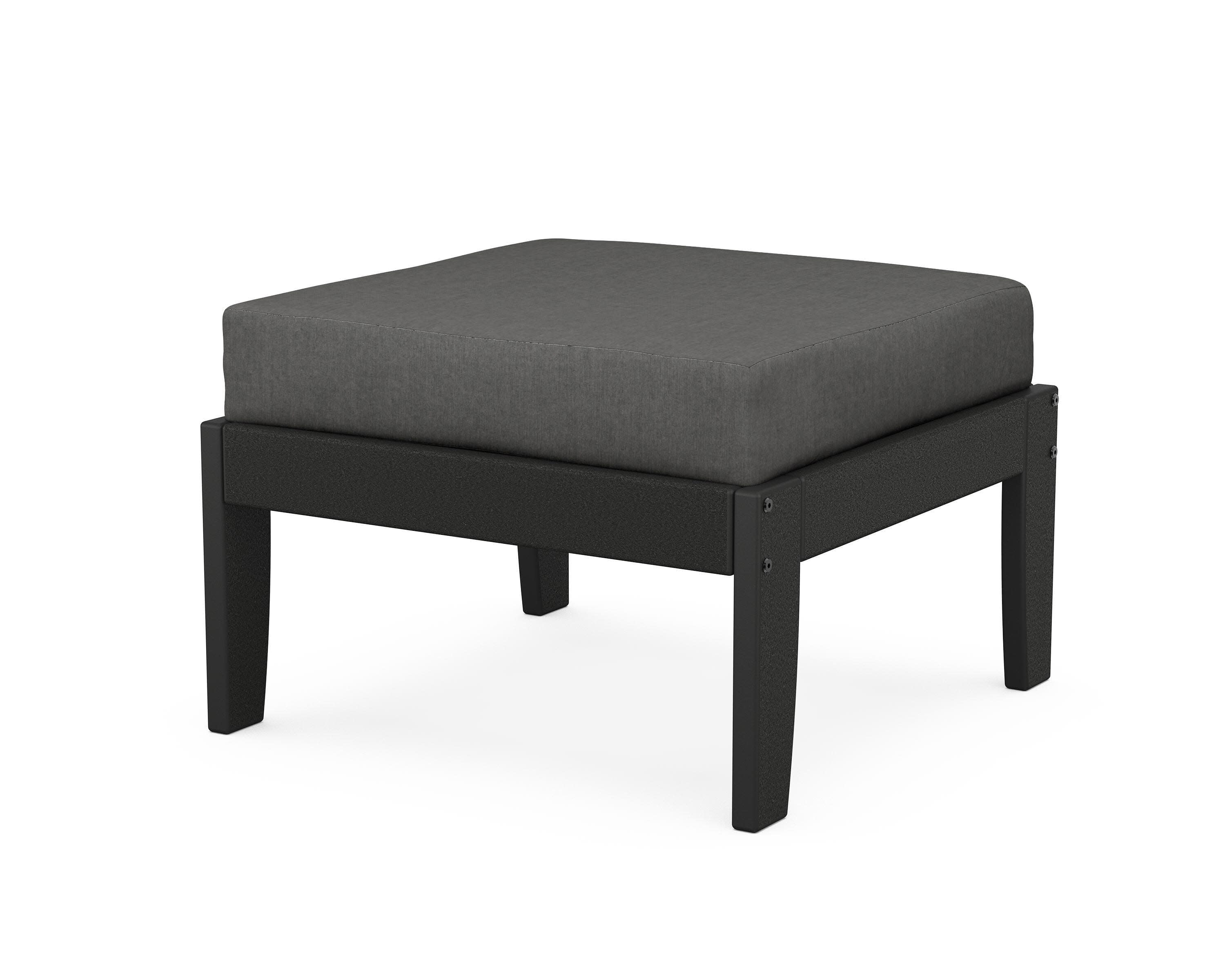 Modular Ottoman - Classic in Black / Spectrum Carbon