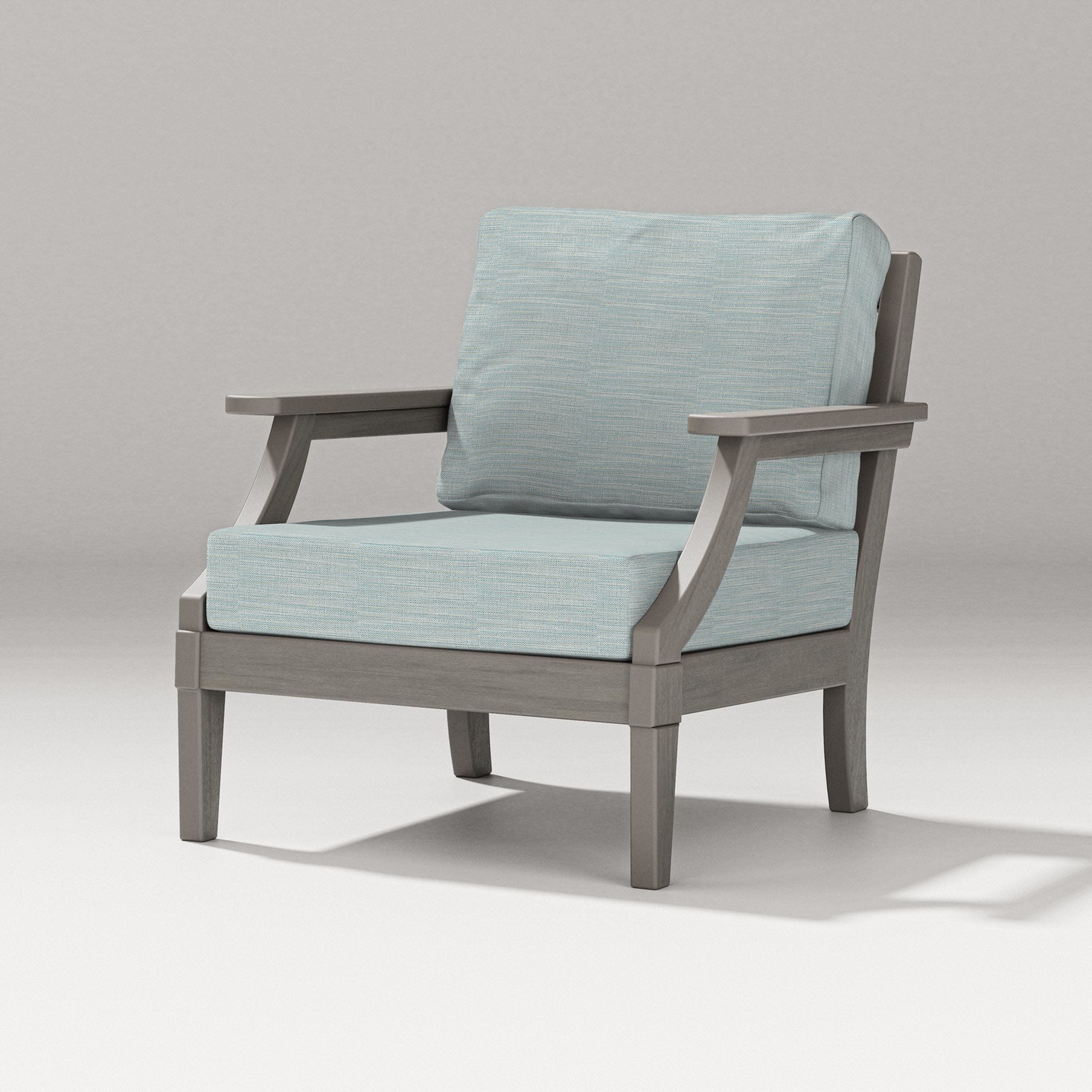 Estate Lounge Chair in Driftwood / Soothe Mist
