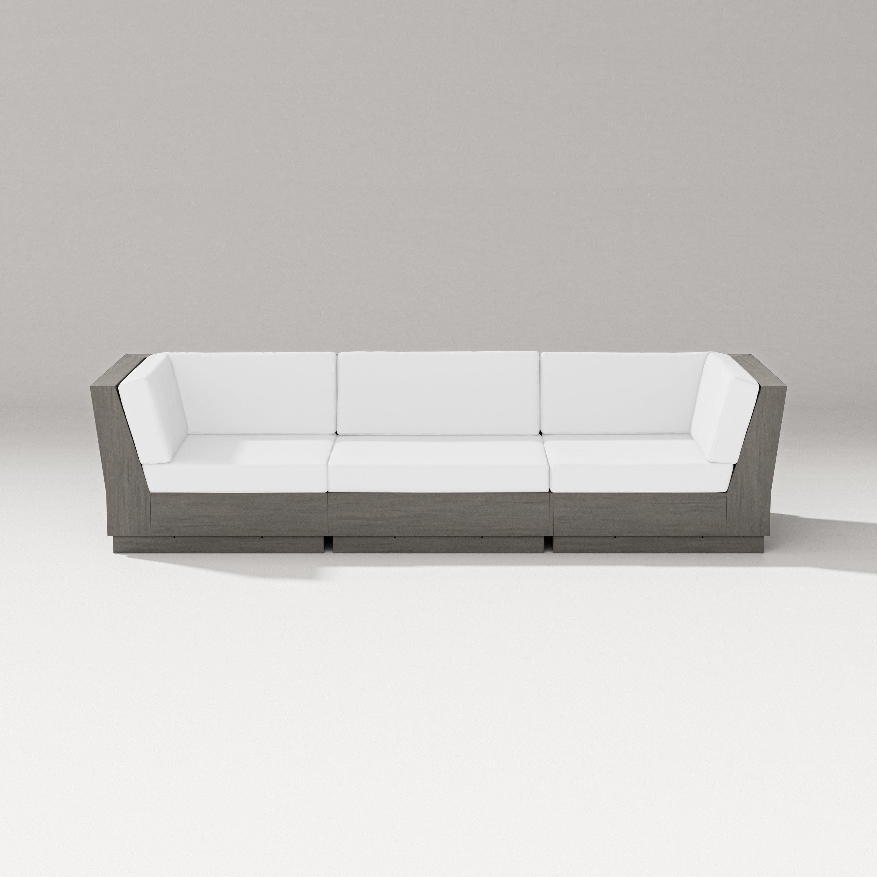 Elevate Sofa Sectional in Driftwood / Natural