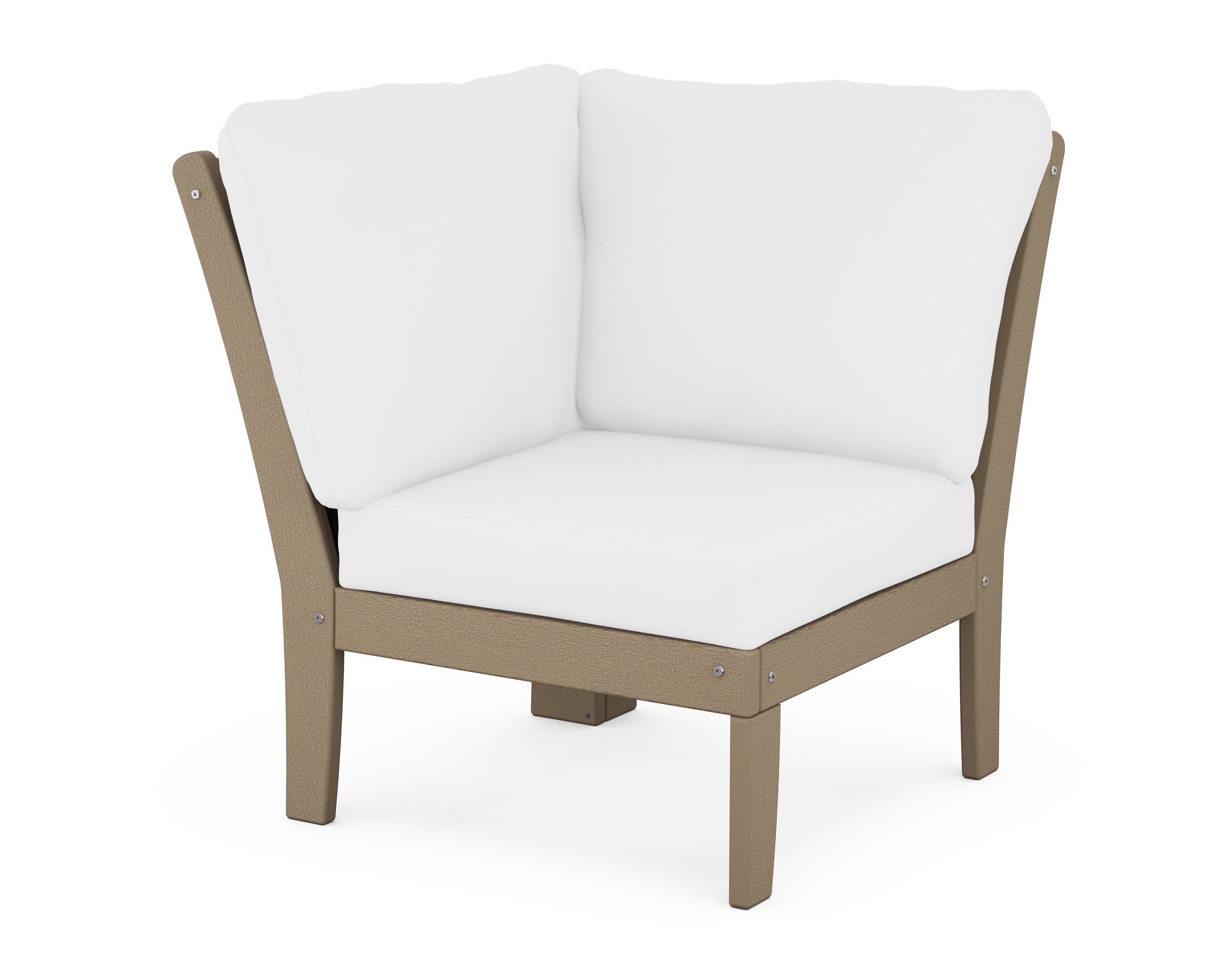 Braxton Modular Corner Chair in Vintage Sahara / Natural