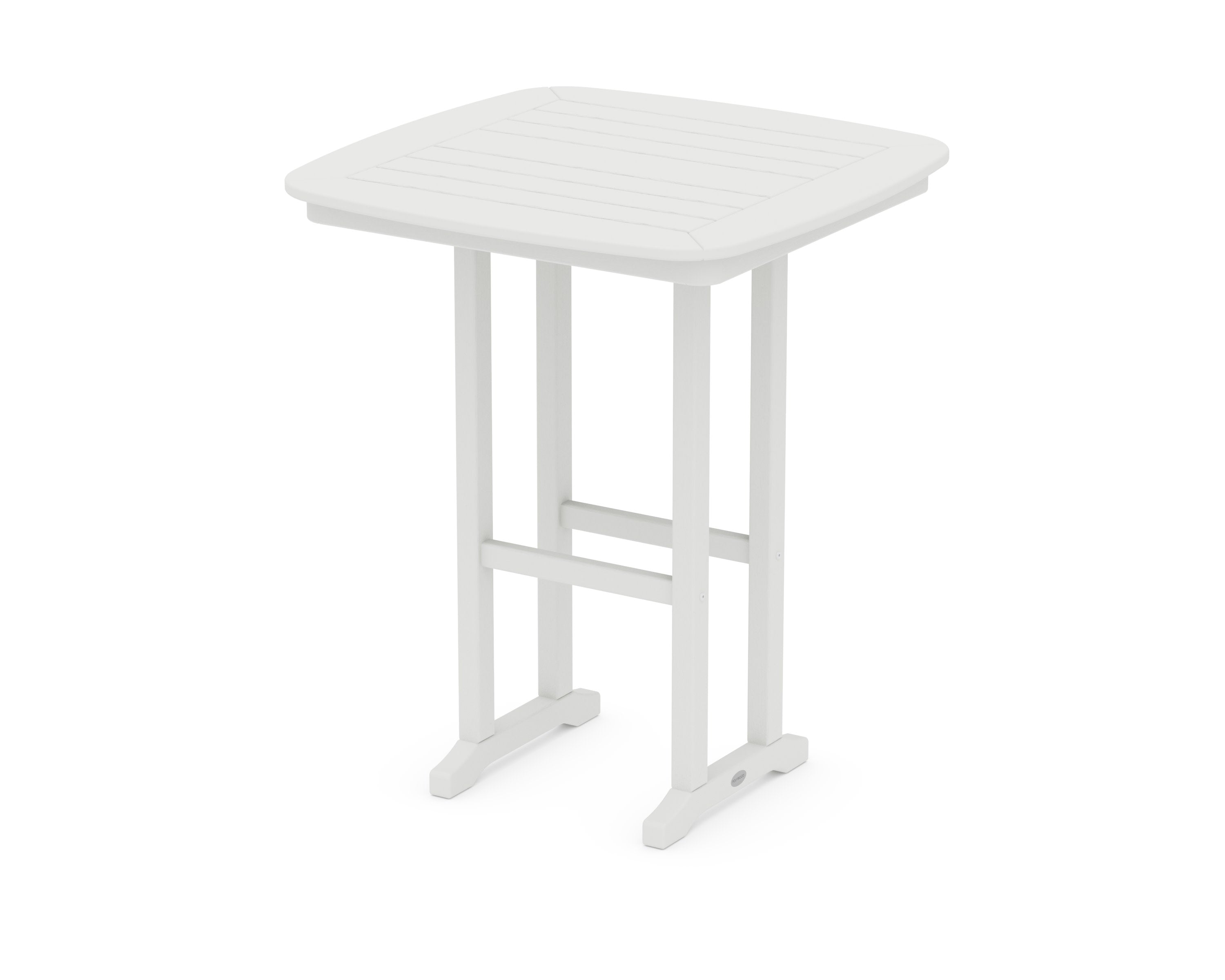 Nautical 31" Counter Table in Vintage White