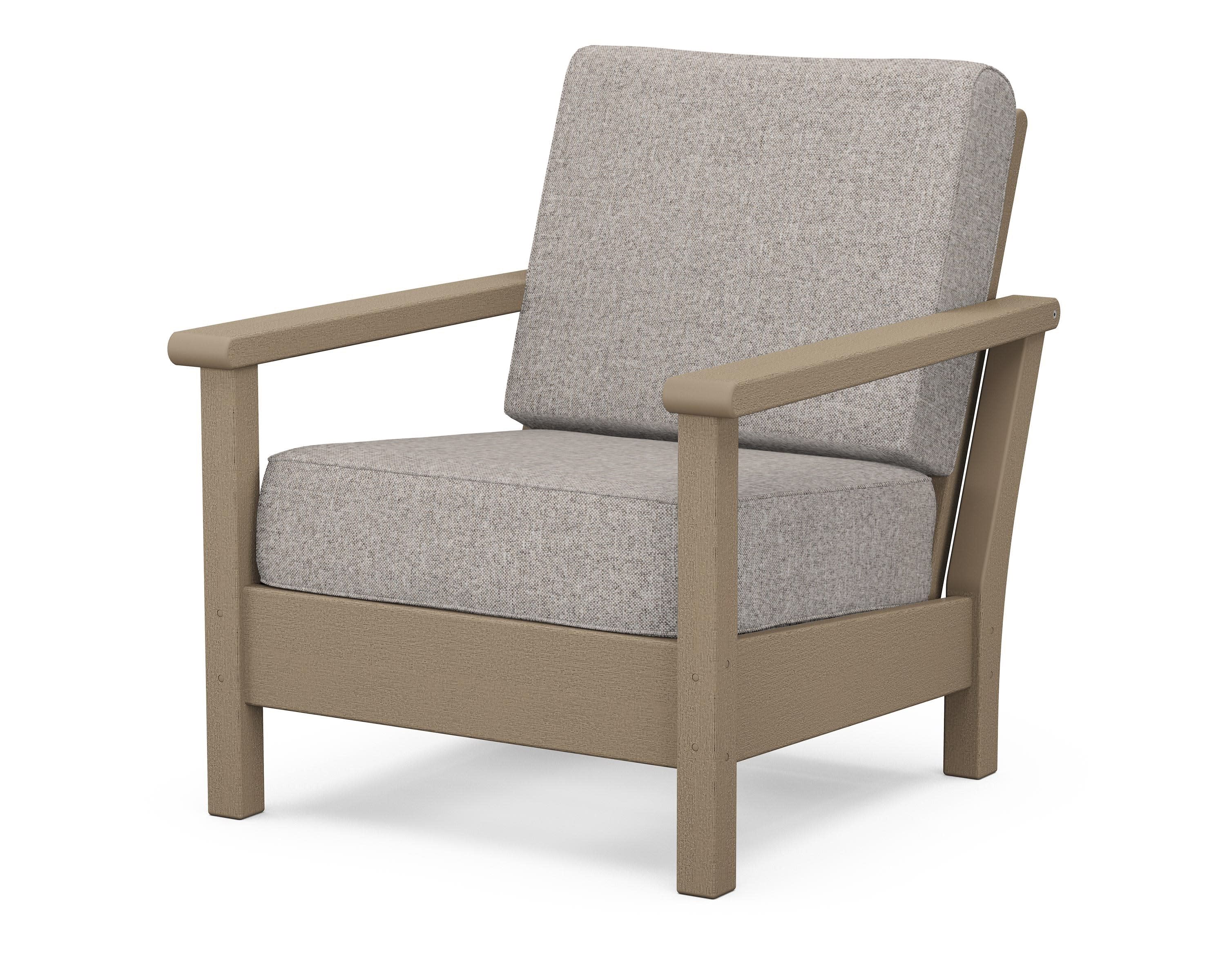 Harbour Deep Seating Chair in Vintage Sahara / Weathered Tweed