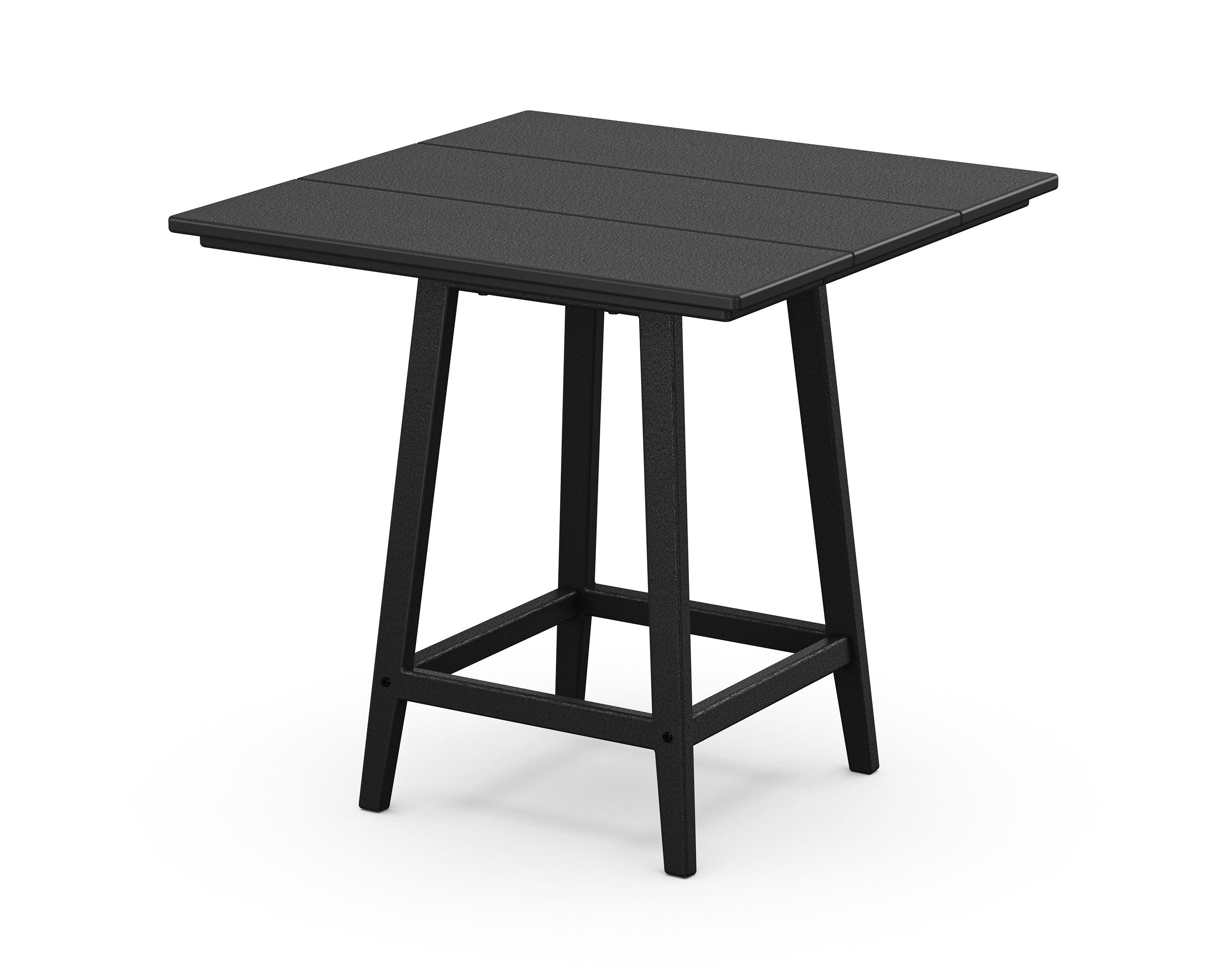 Studio 30" Square Bistro Table in Black
