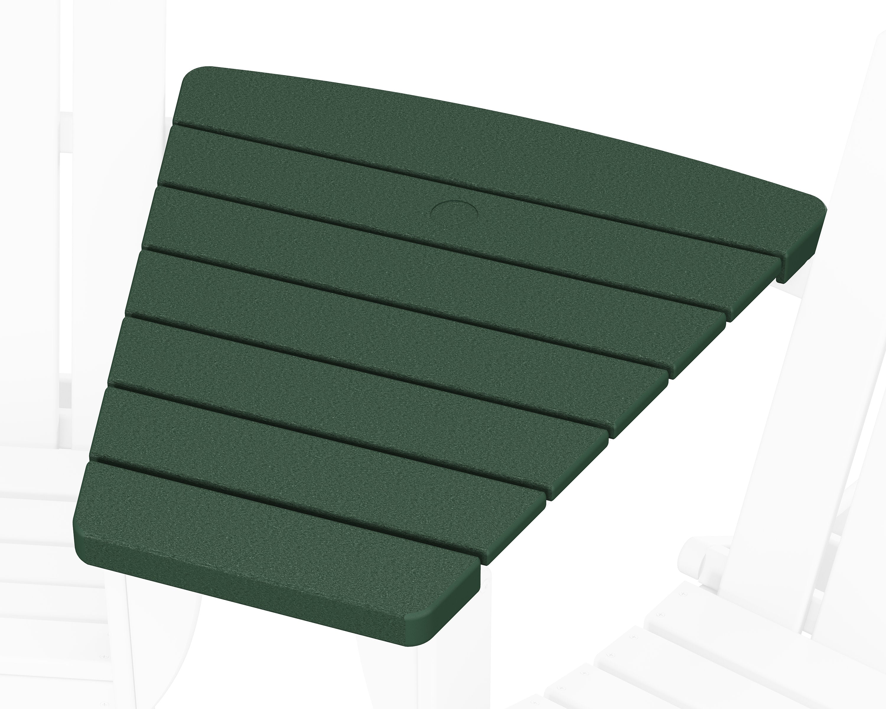 Classic Series Angled Adirondack Connecting Table in Green