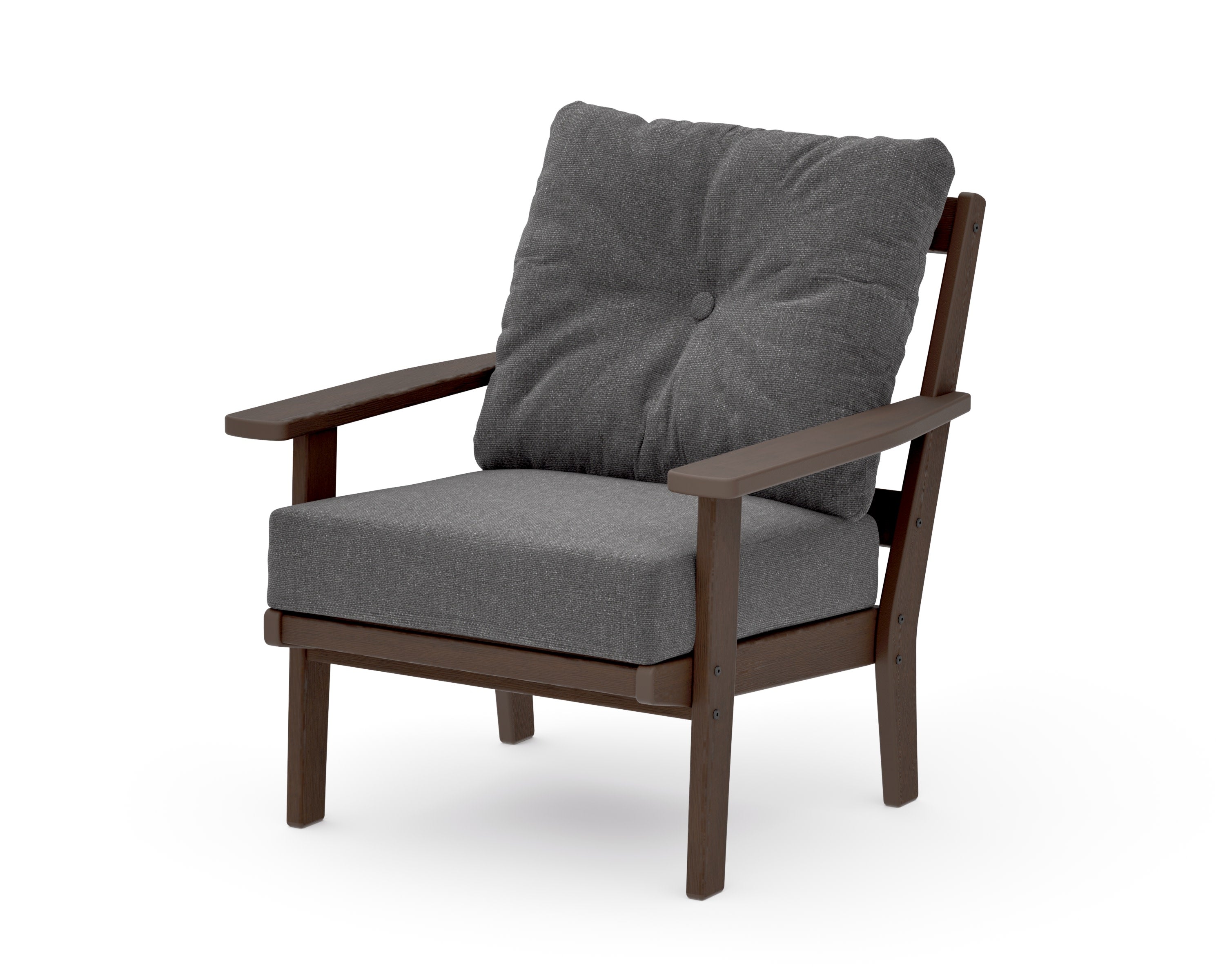 Prairie Deep Seating Chair in Kona / Ash Charcoal