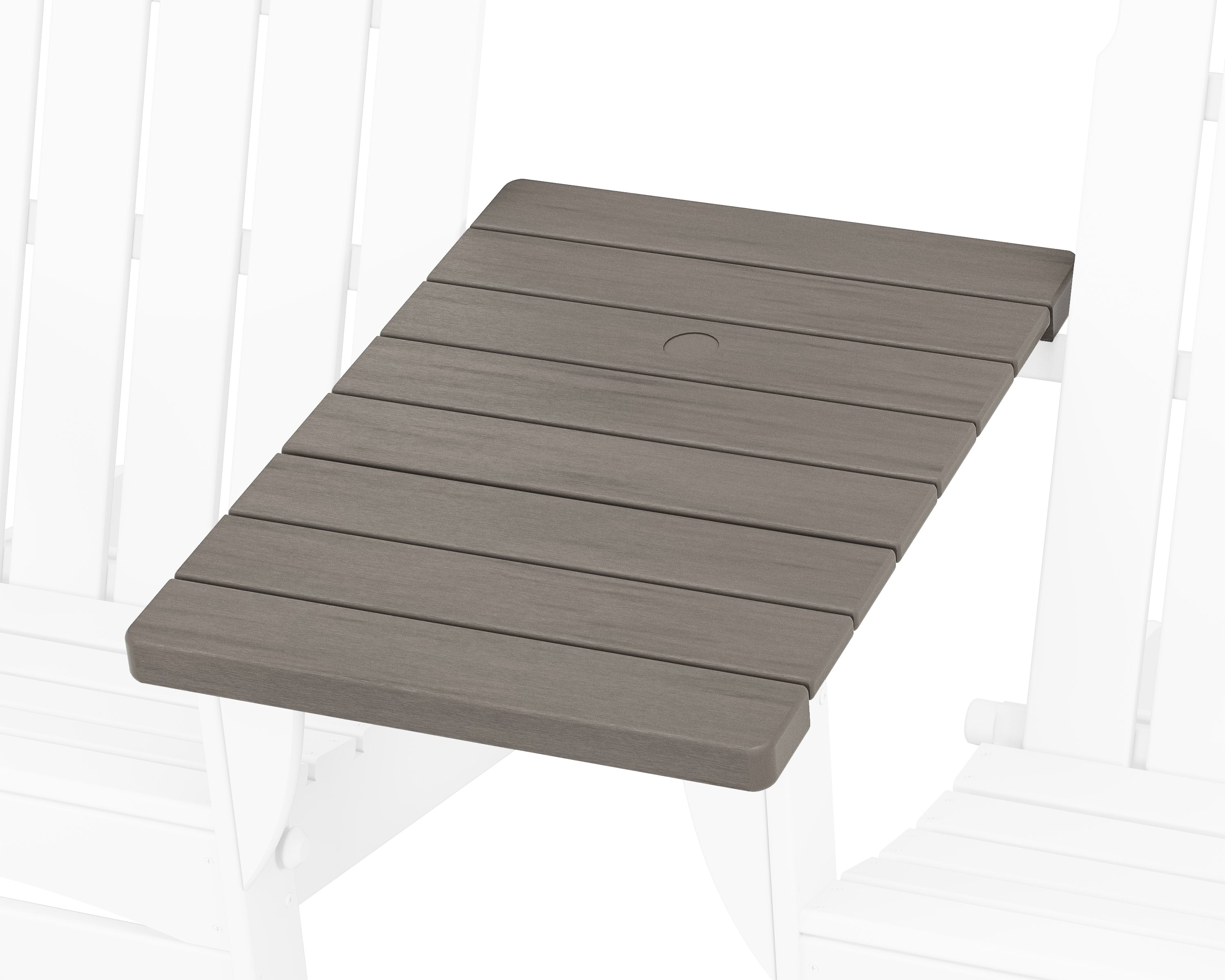 Classic Series Straight Adirondack Connecting Table in Driftwood