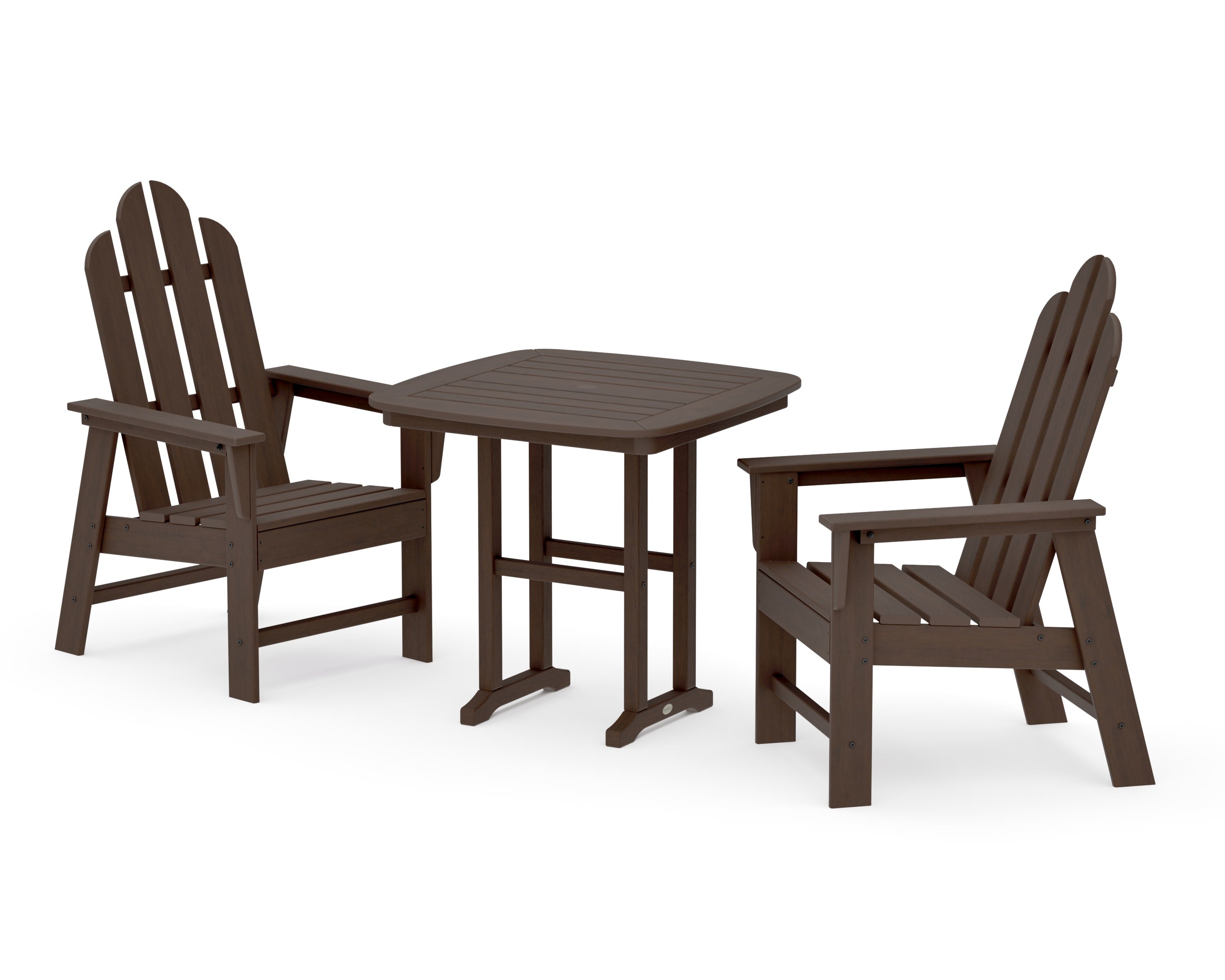 Long Island 3-Piece Dining Set in Kona