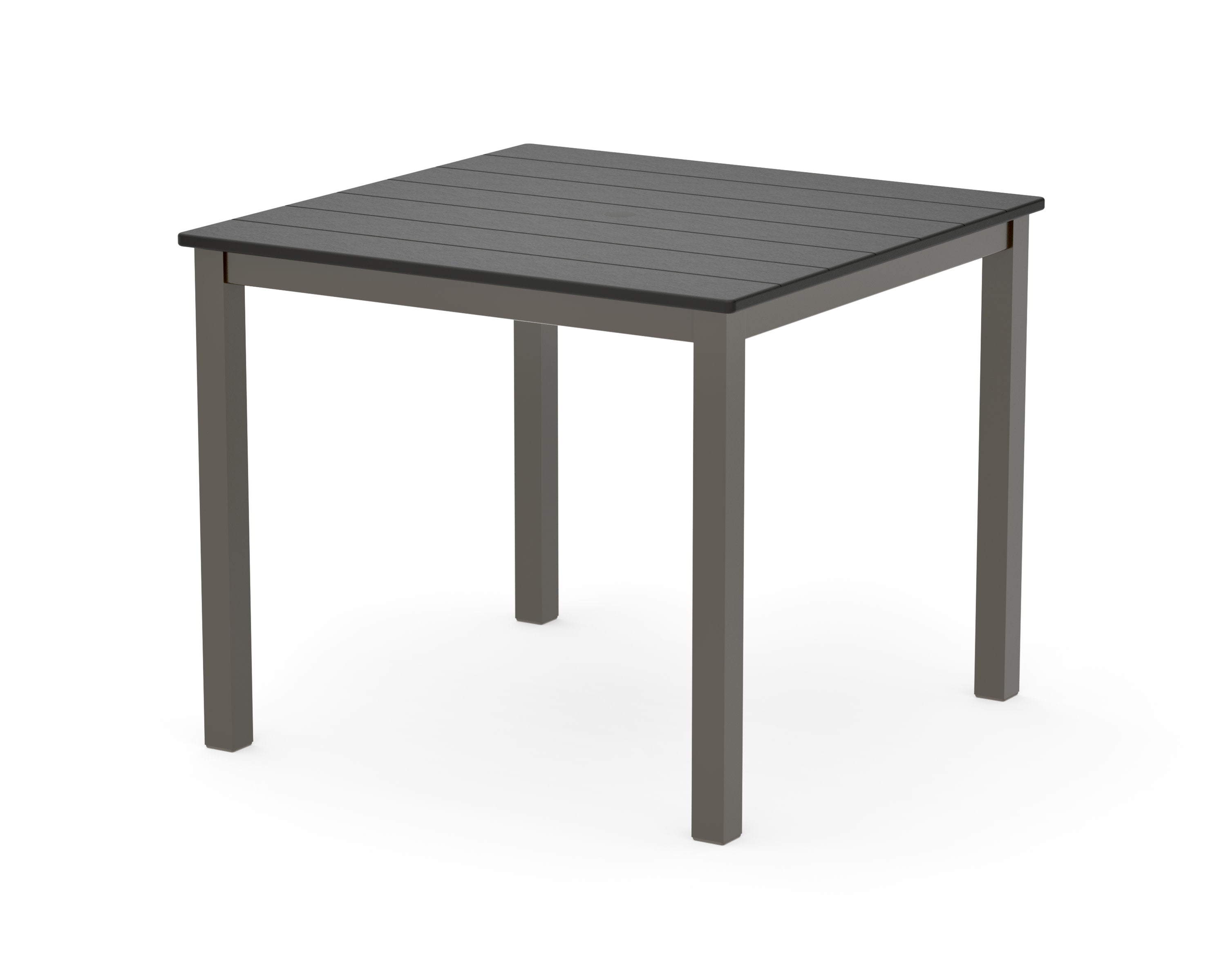 Main Street 36" x 36" Dining Table in Bronze / Black