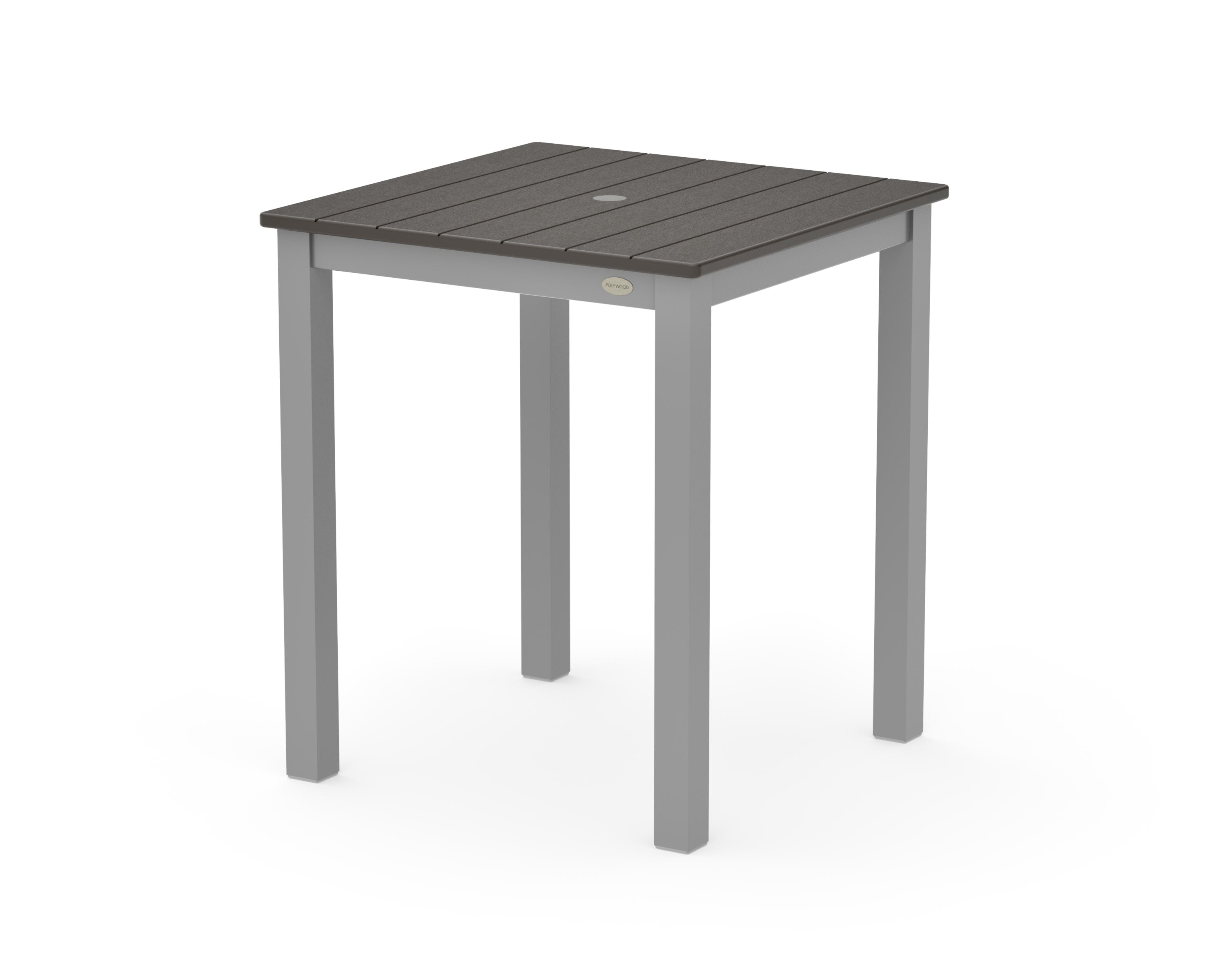 Main Street 26 x 26 Dining Table in Silver / Vintage Coffee