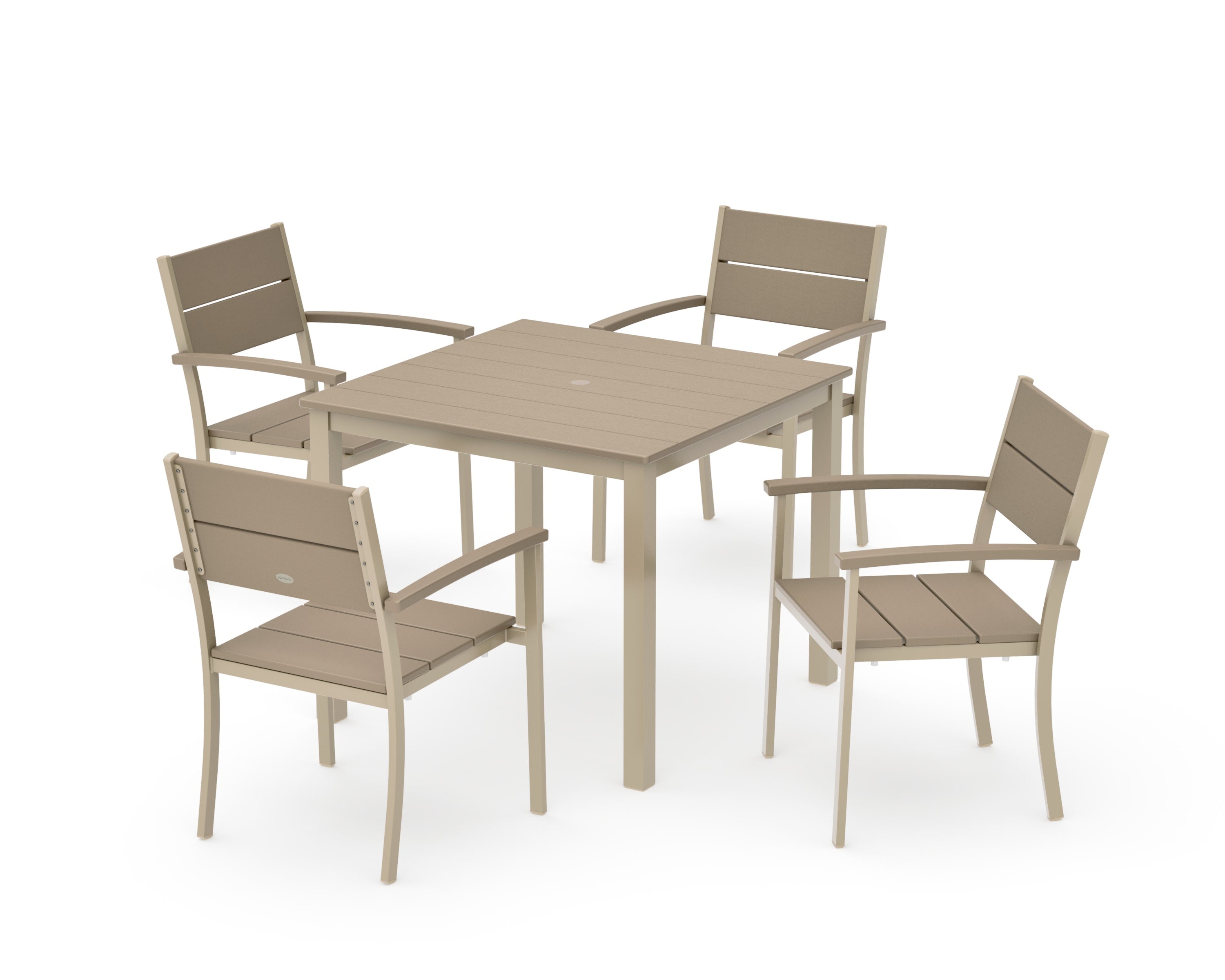 Main Street 5-Piece Dining Set in Sand / Vintage Sahara