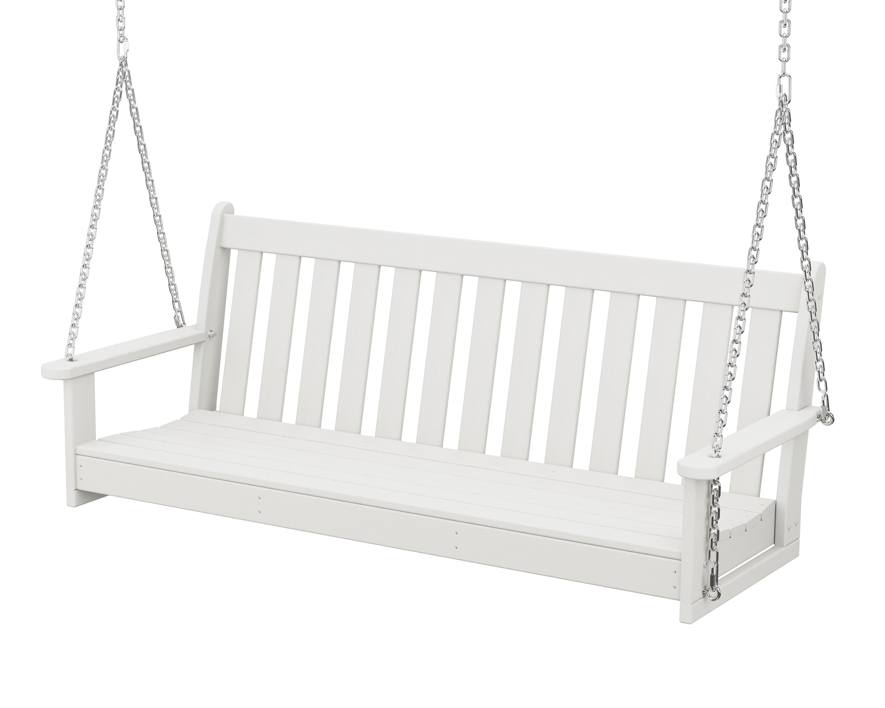 Vineyard 60" Porch Swing in Vintage White