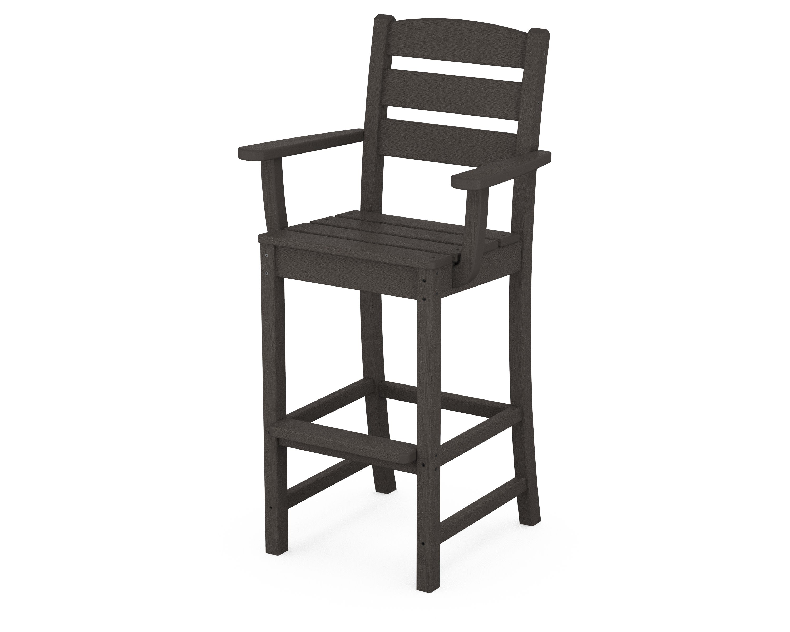 Lakeside Bar Arm Chair in Vintage Coffee