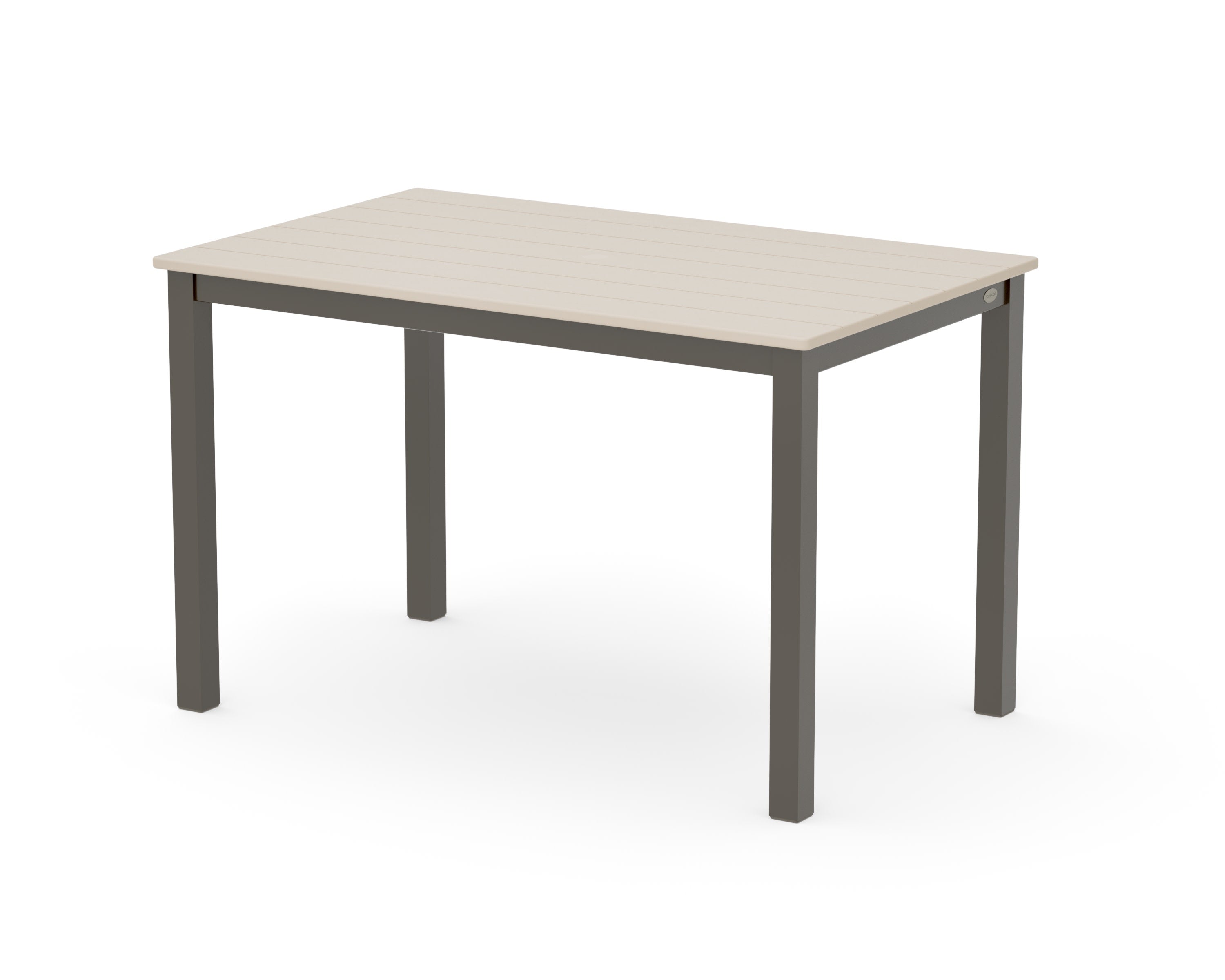 Main Street 30 x 48 Dining Table in Bronze / Sand