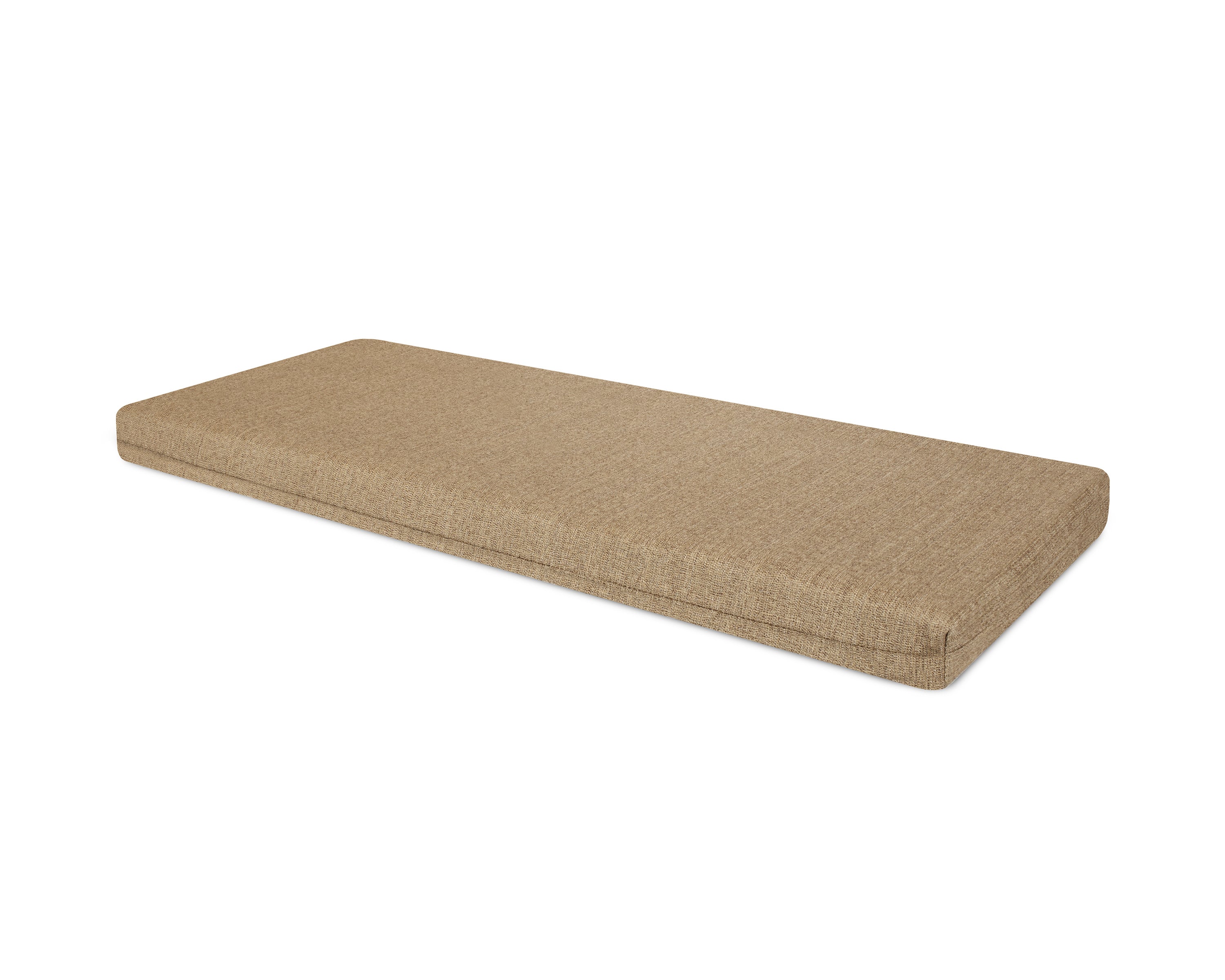 Bench Seat Cushion - 17.75"D x 41"W x 2.5"H in Sesame