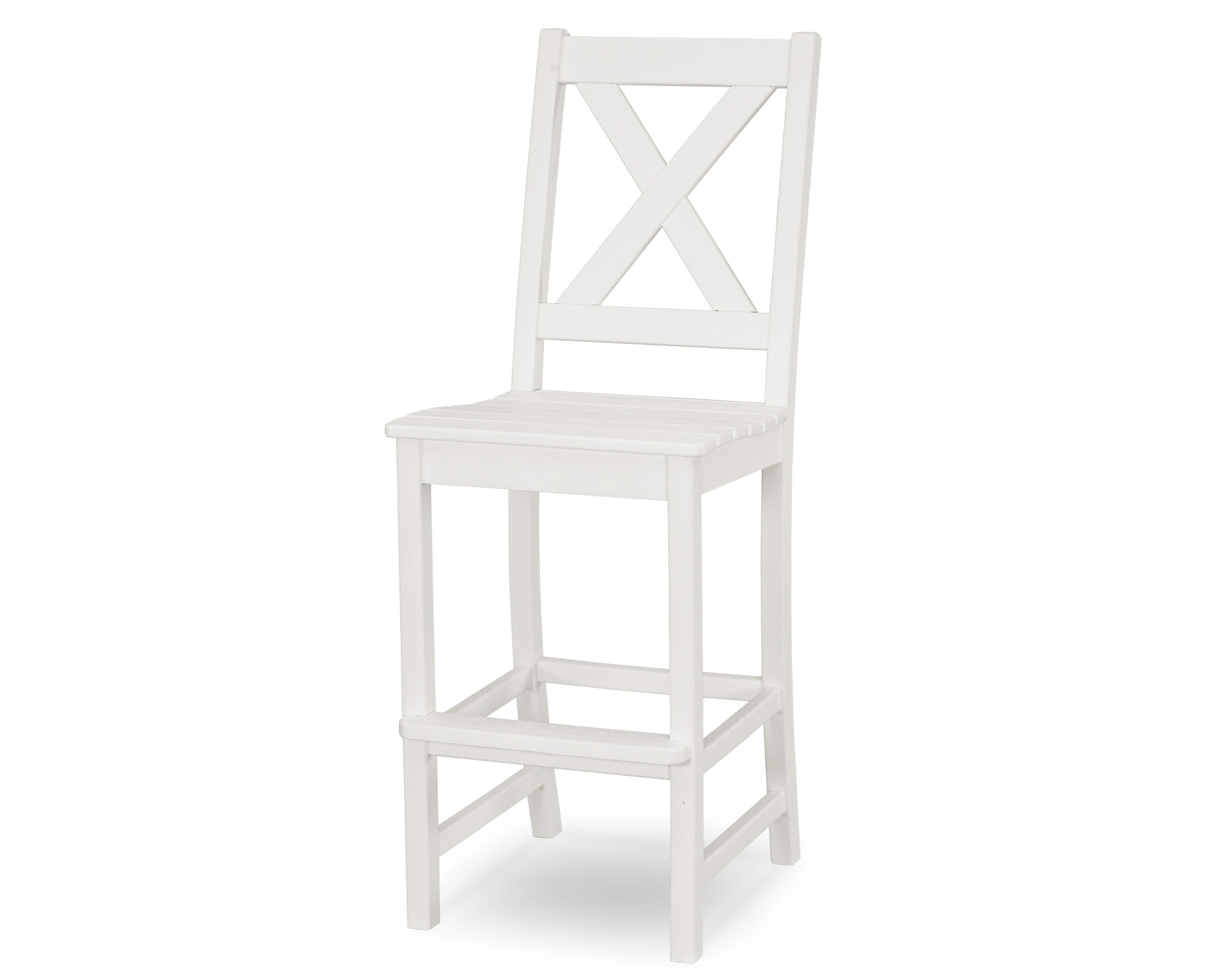 Braxton Bar Side Chair in Vintage White