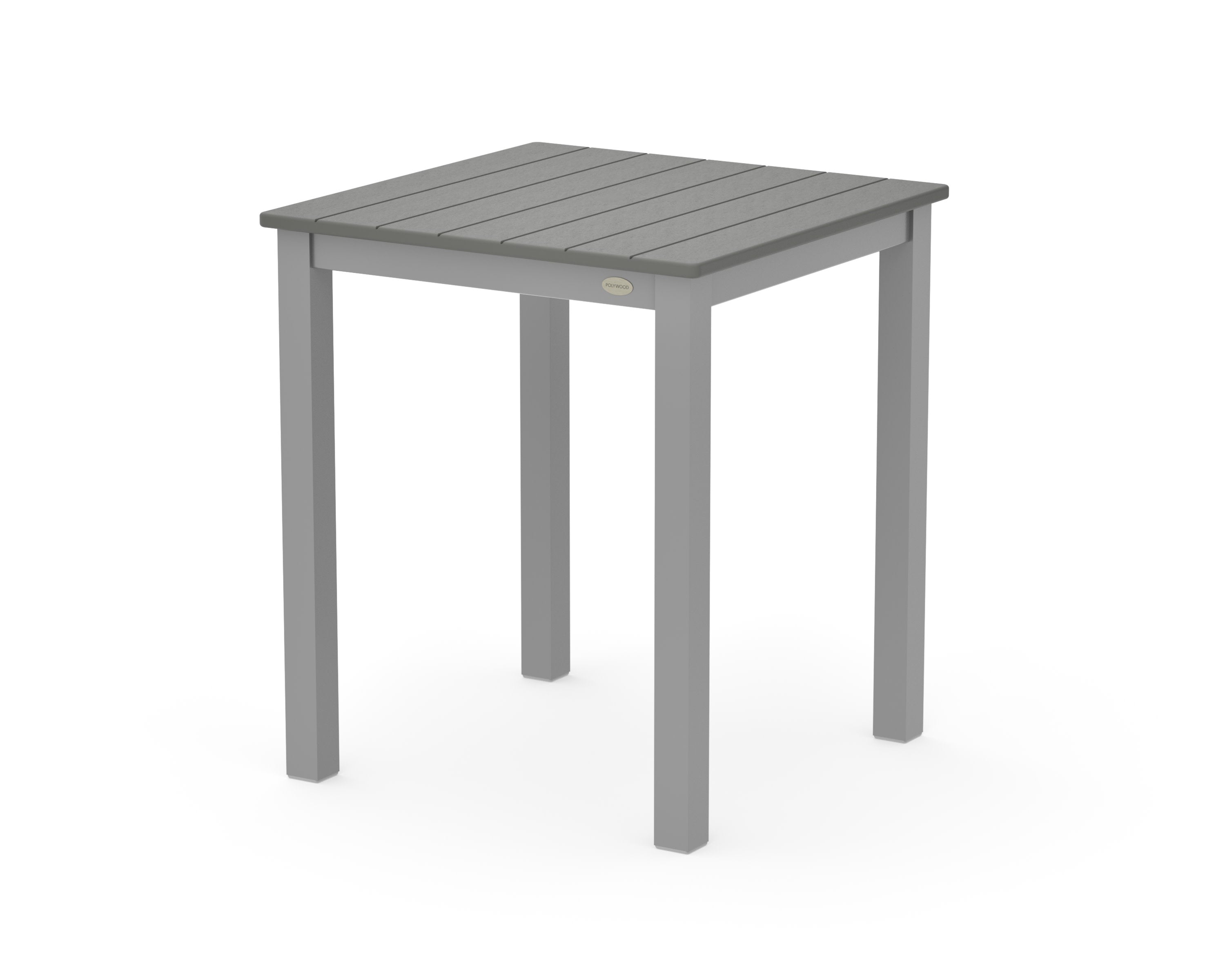 Main Street 26 x 26 Dining Table in Silver / Slate Grey