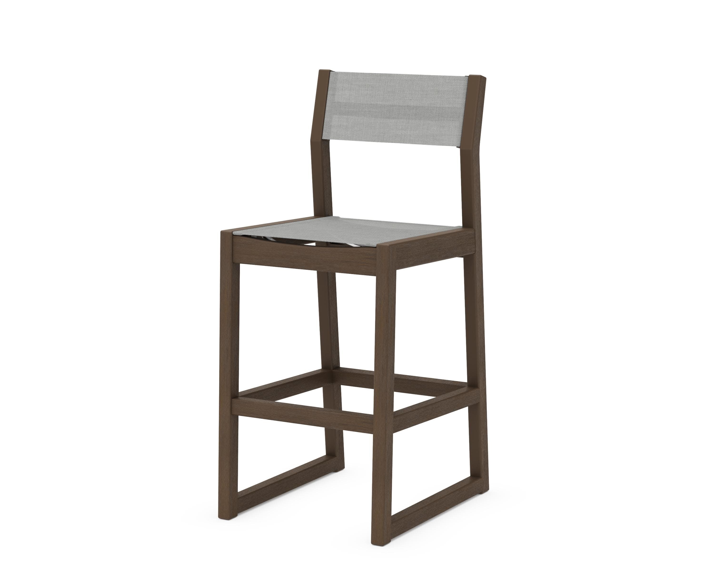 EDGE Sling Bar Side Chair in Kona / Metallic Sling