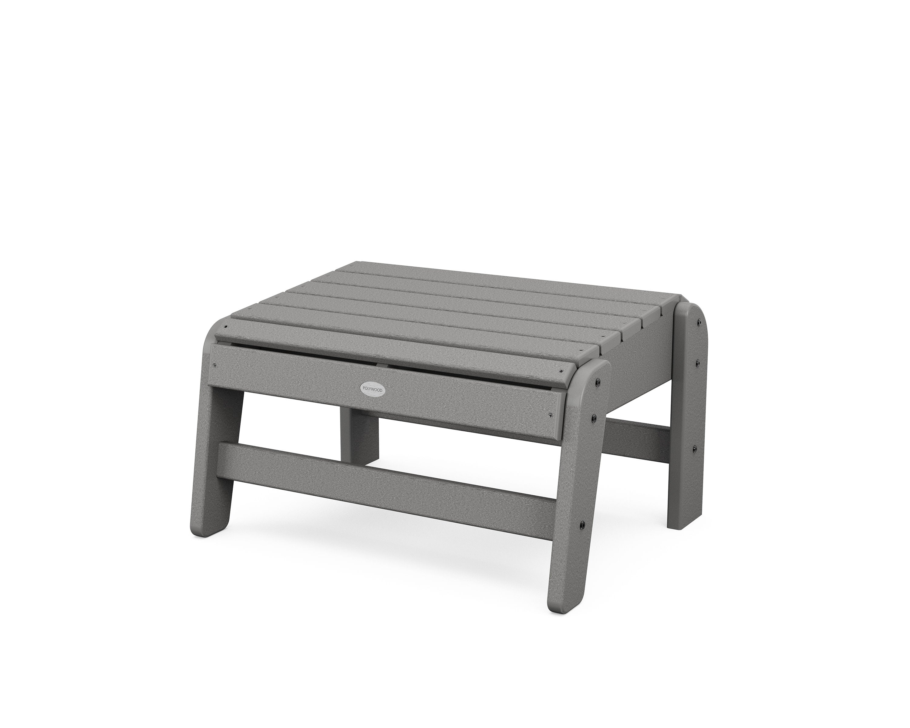 Grand Adirondack Ottoman in Slate Grey