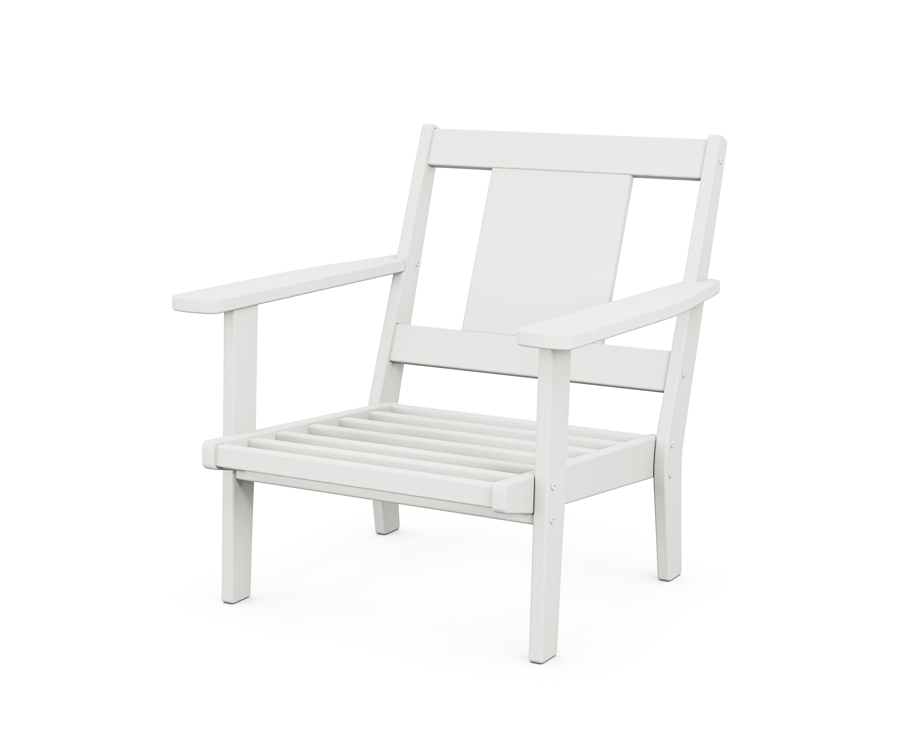 Prairie Deep Seating Chair Frame in White