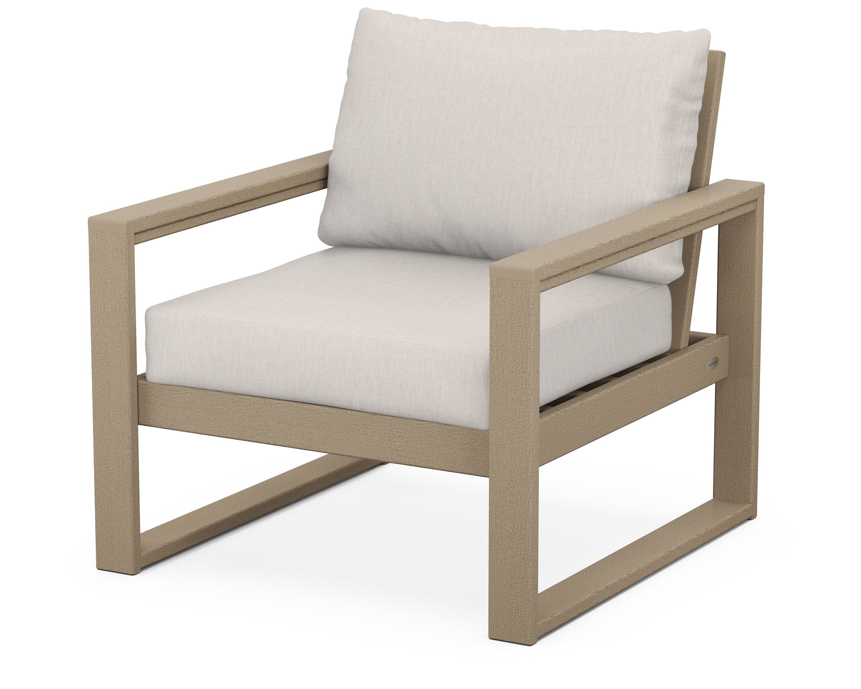 EDGE Club Chair in Vintage Sahara / Cast Ash