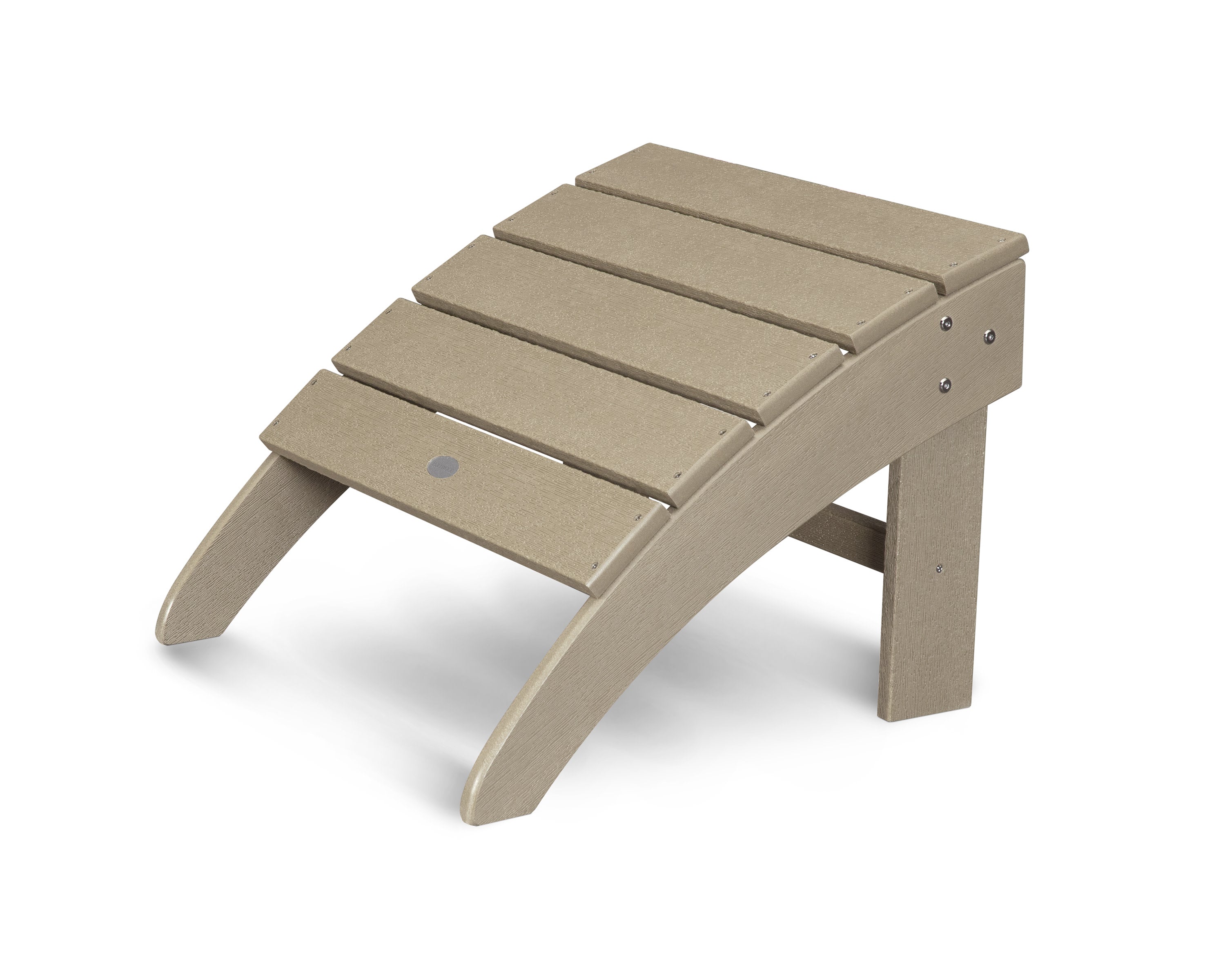 South Beach Adirondack Ottoman in Vintage Sahara