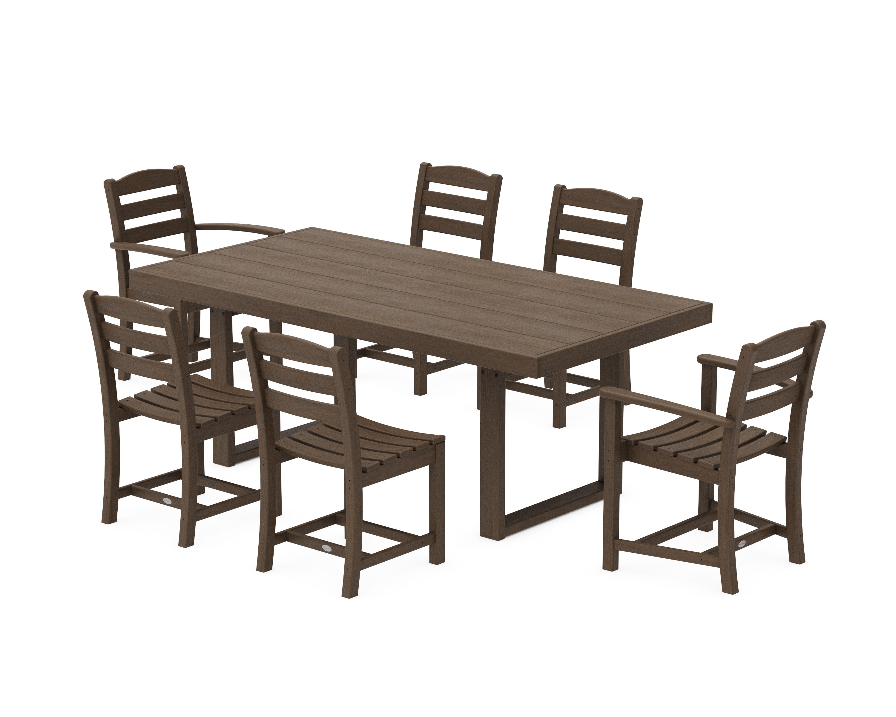 La Casa Caf 7-Piece Dining Set in Kona