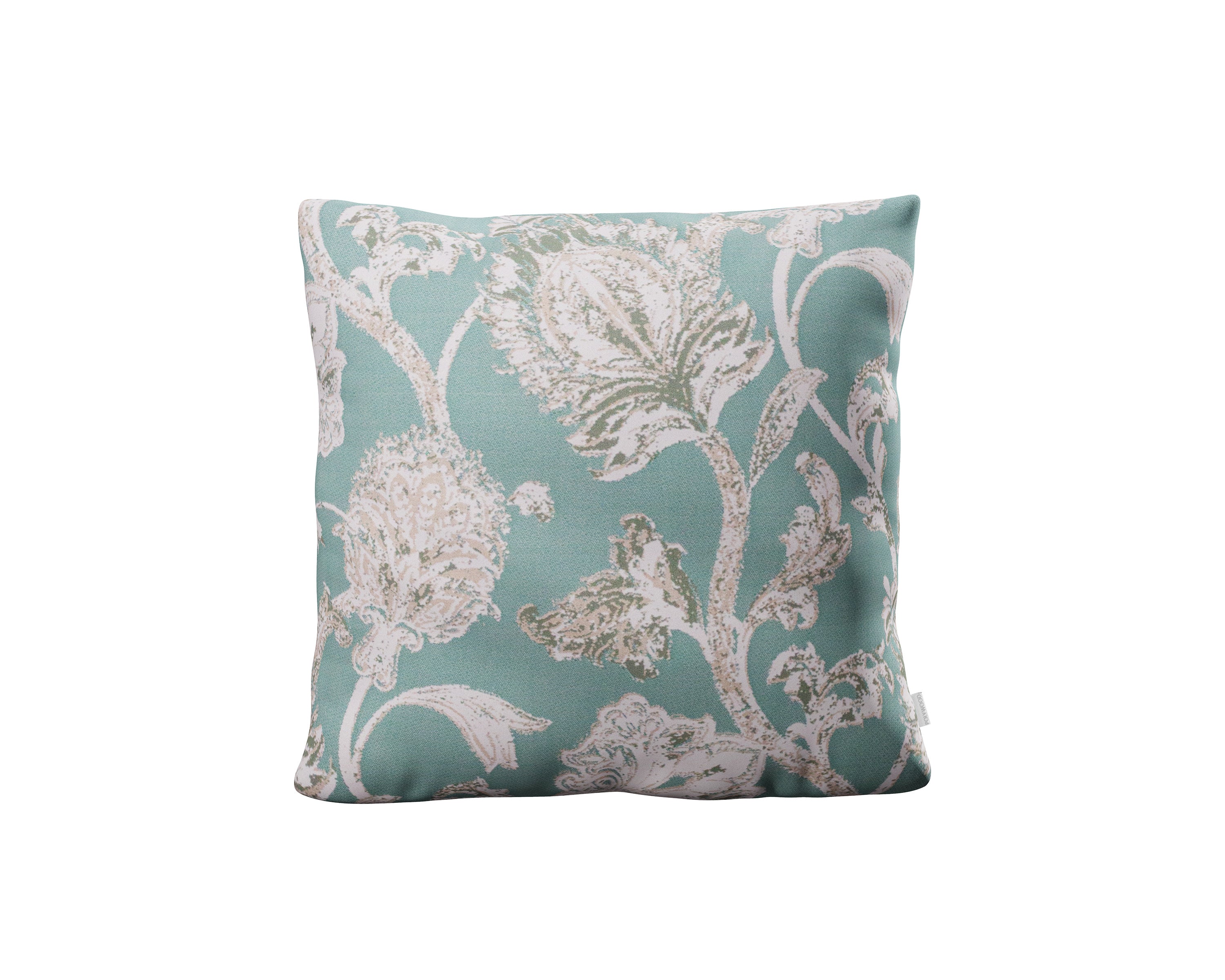 20" Outdoor Throw Pillow in Botanical Gardens Spa