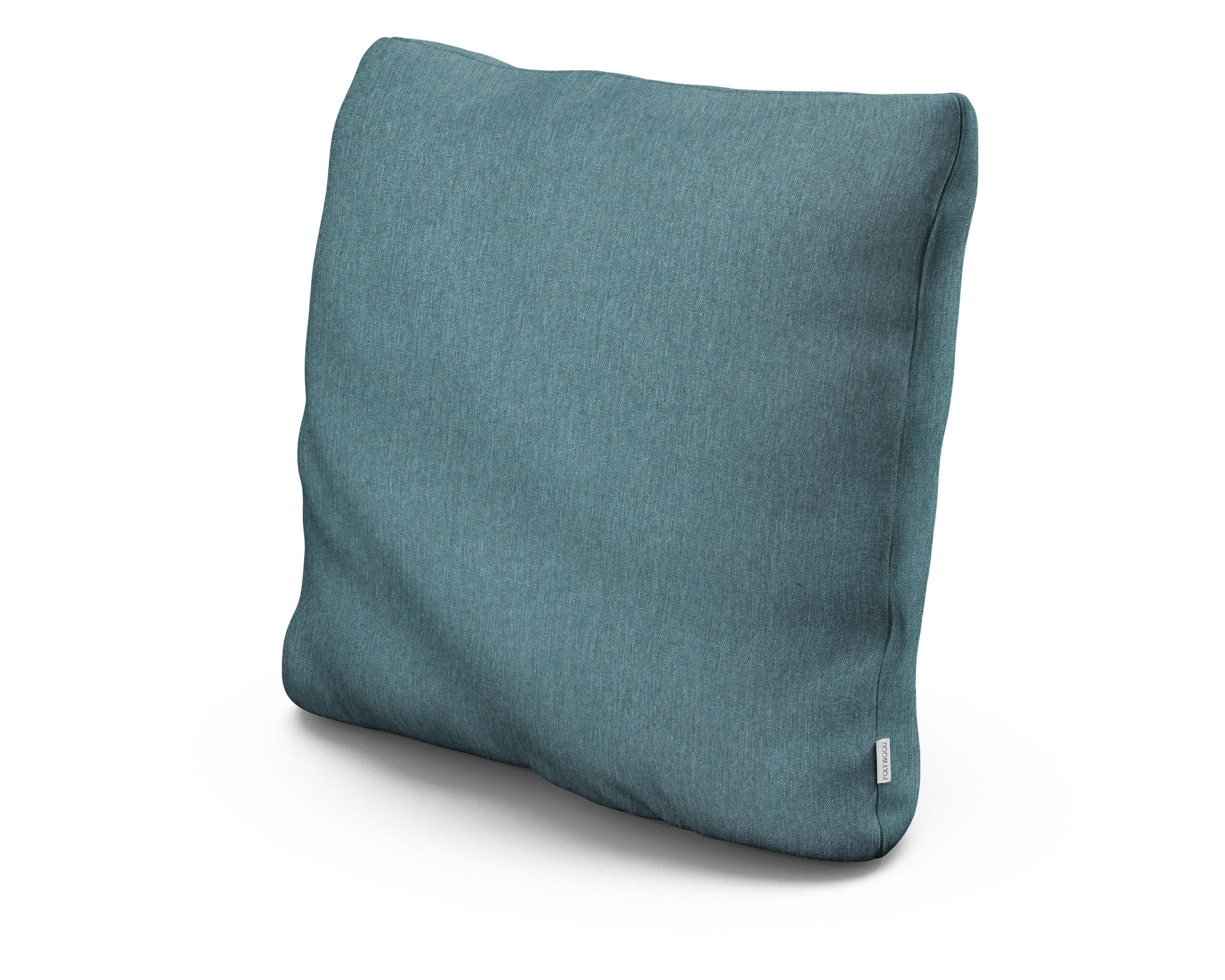 22" Outdoor Throw Pillow in Ocean Teal