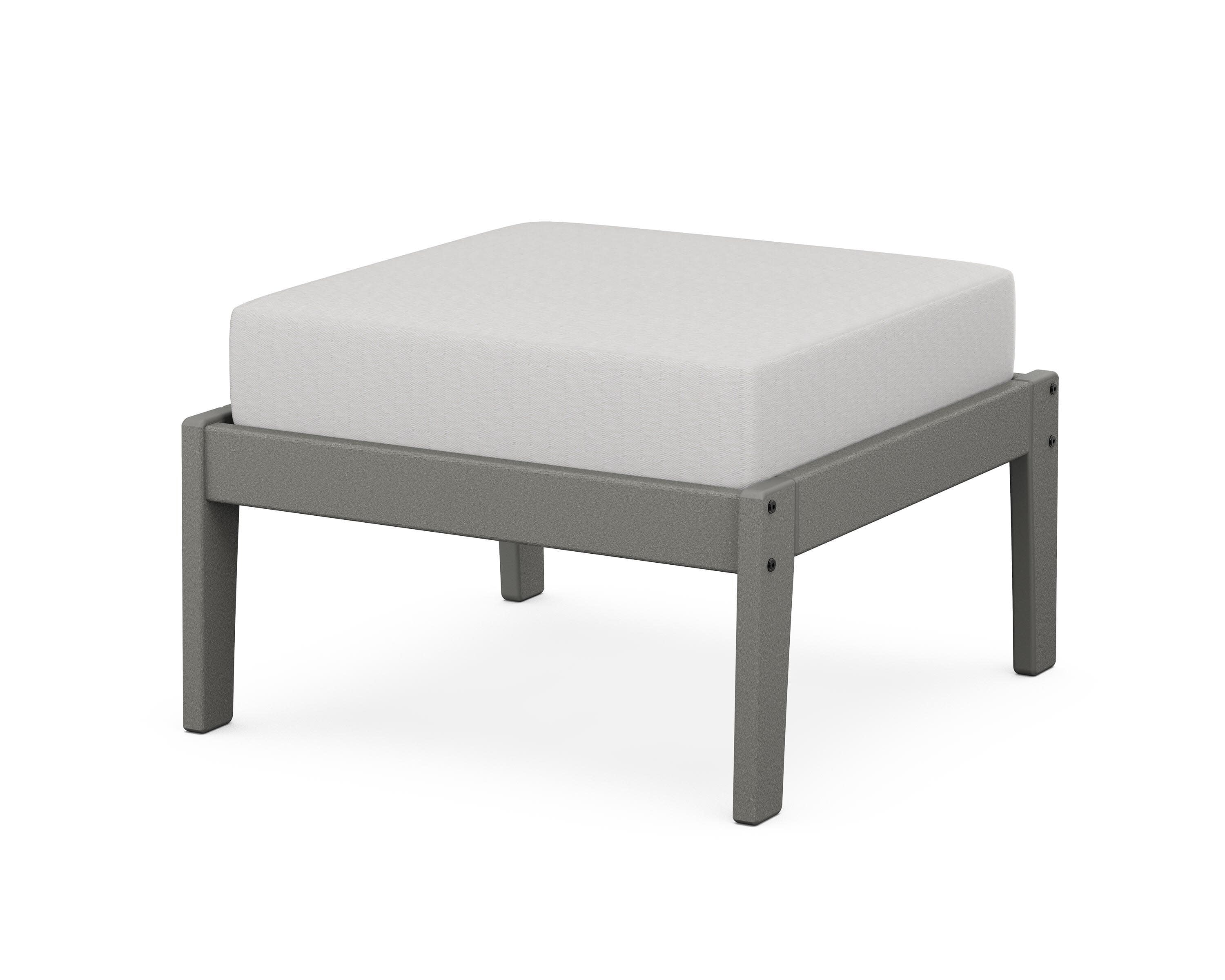 Deep Seating Ottoman in Slate Grey / Diamond in the Rough
