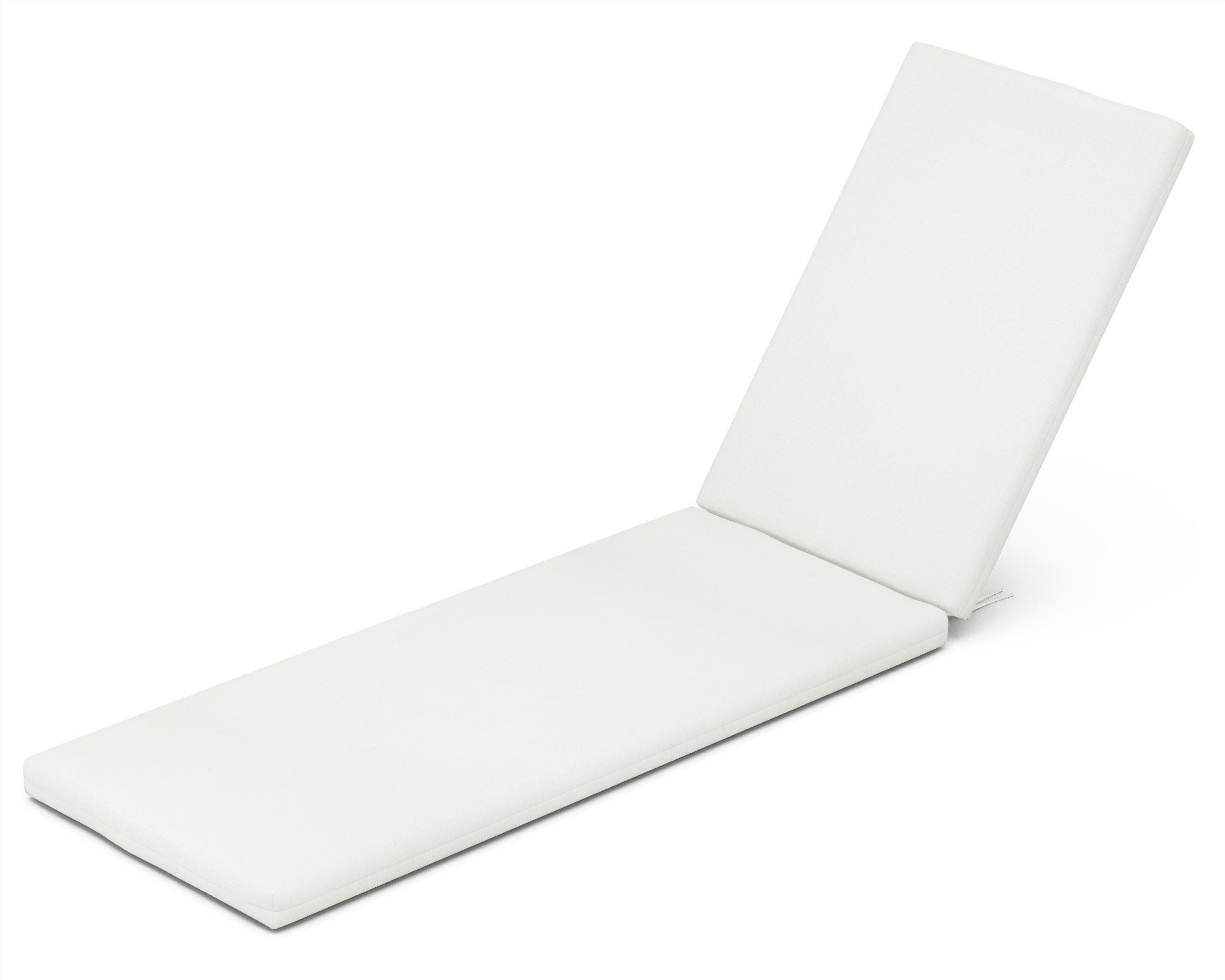 Chaise Seat/Back Pad in Natural Linen