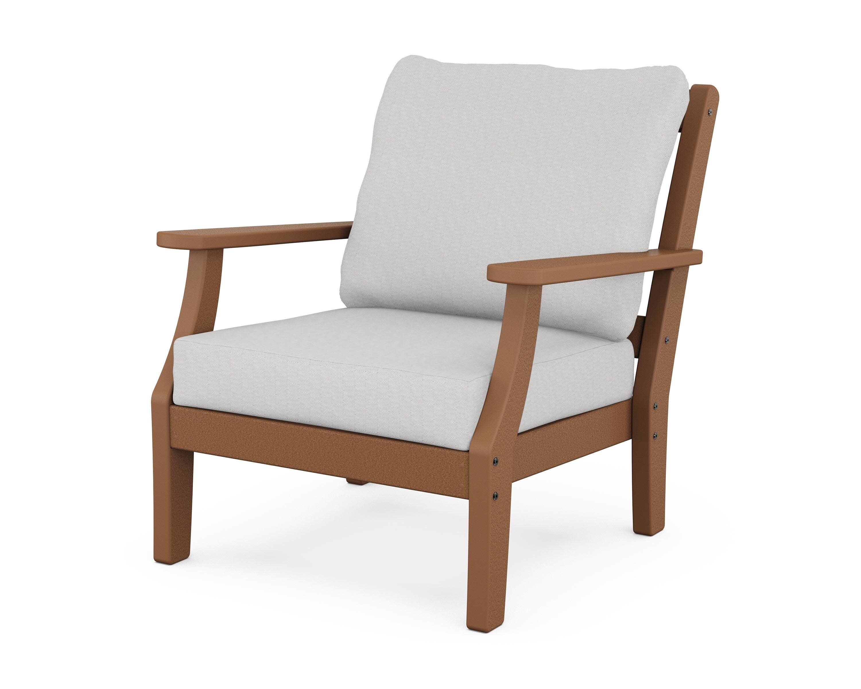 Chinoiserie Deep Seating Chair in Teak / Diamond in the Rough