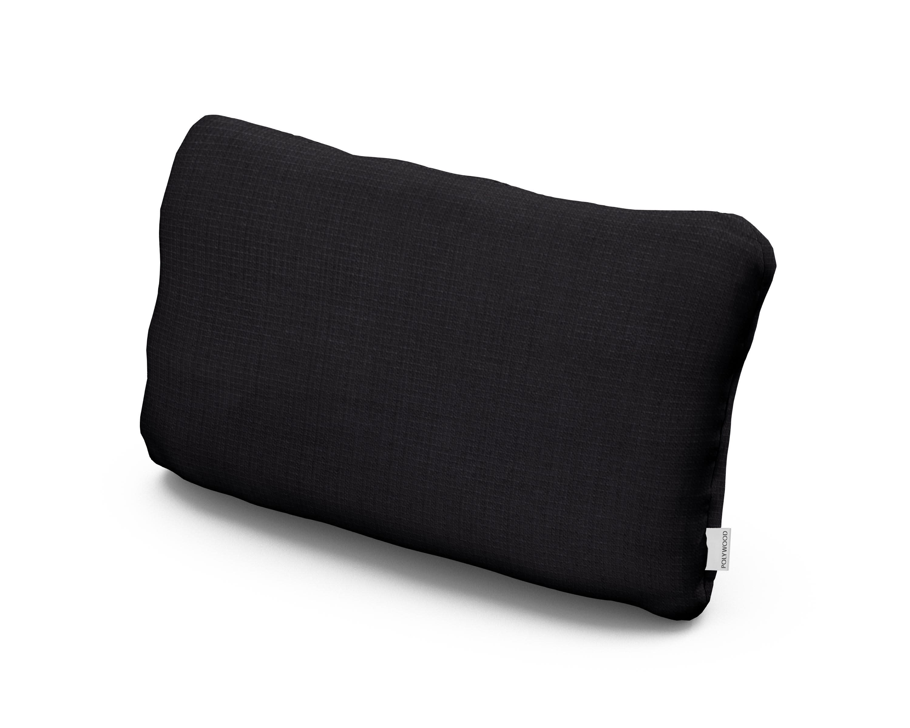 Outdoor Lumbar Pillow in Midnight Linen