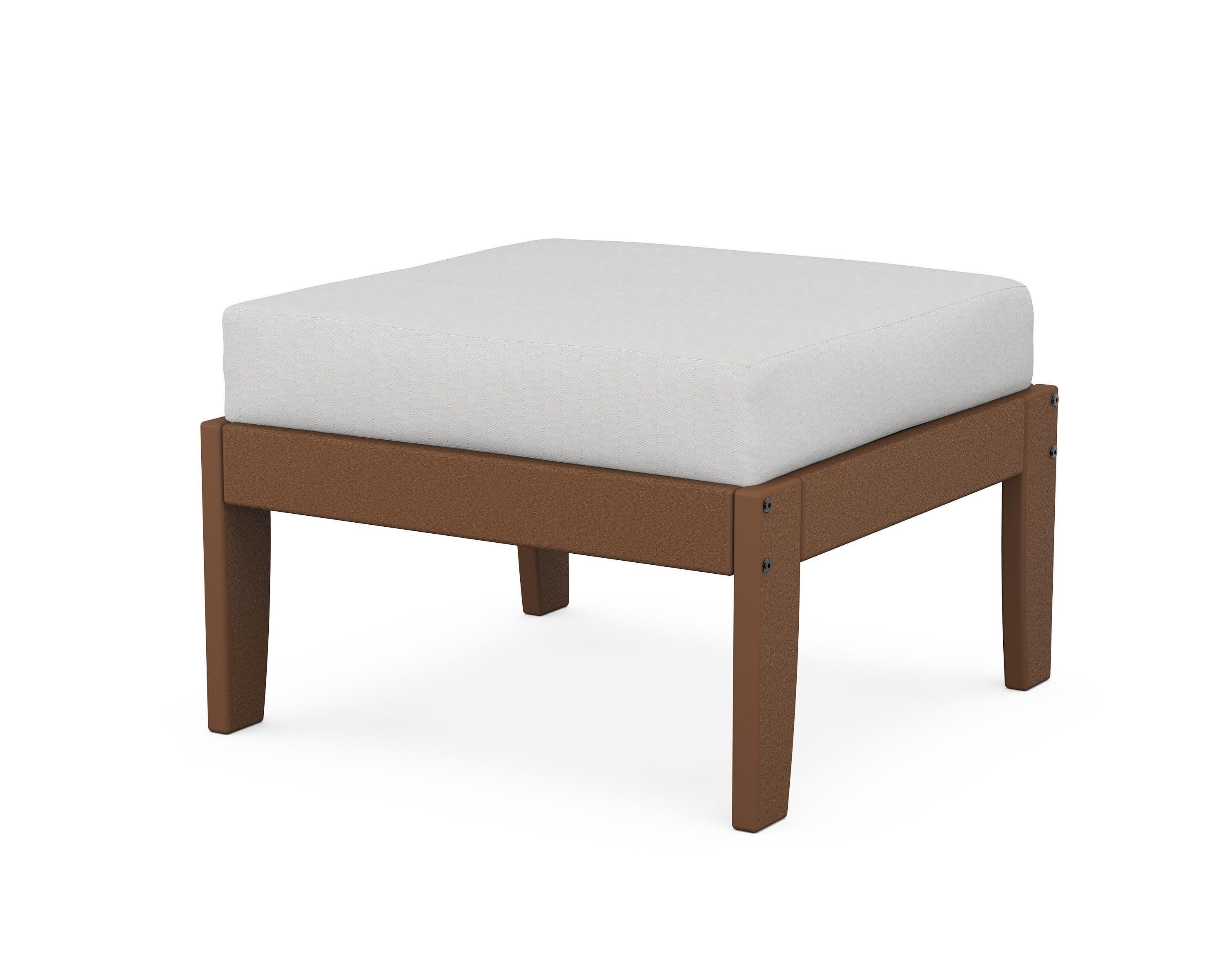 Modular Ottoman - Classic in Teak / Diamond in the Rough