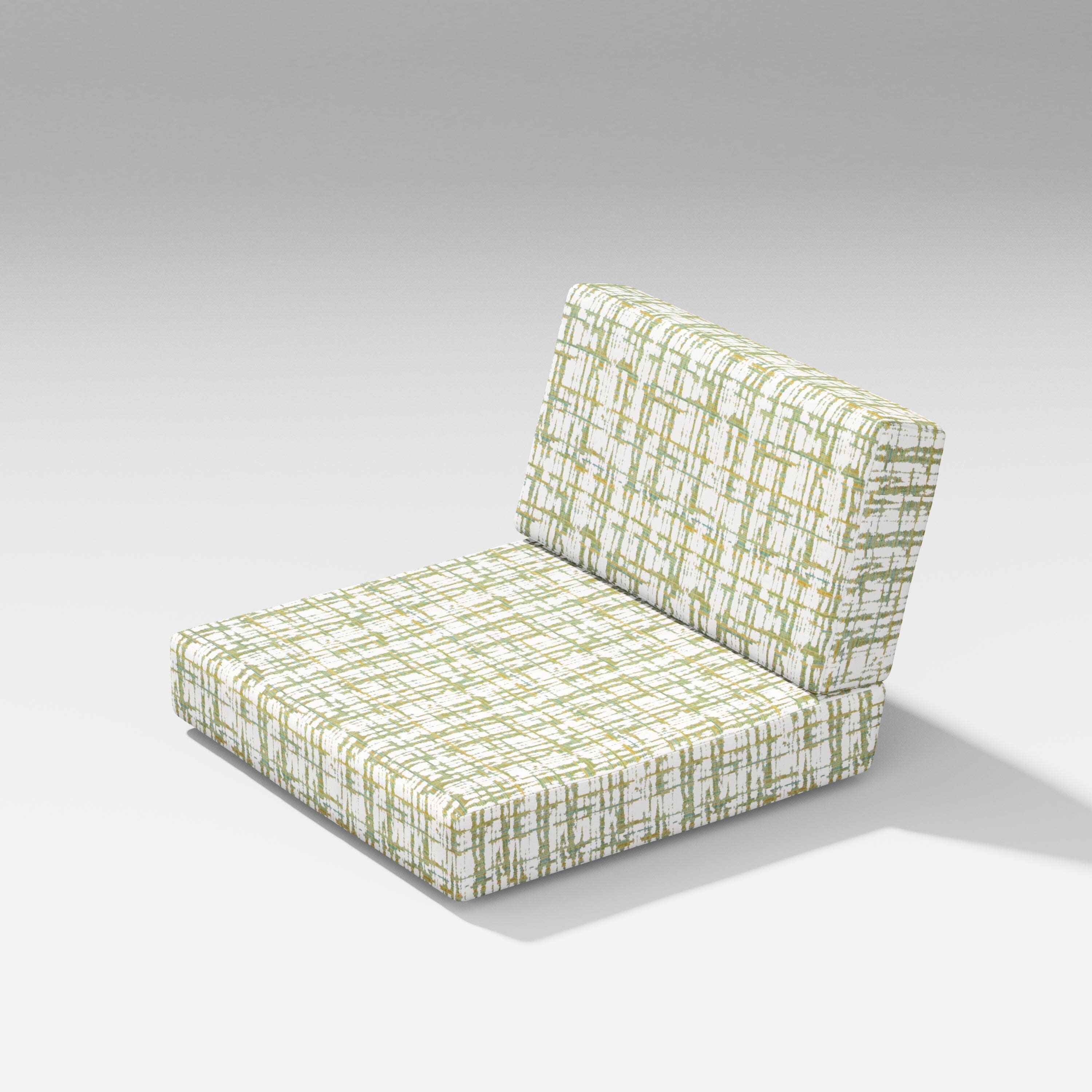 Modular Seat/Back Cushion in Memphis Retro
