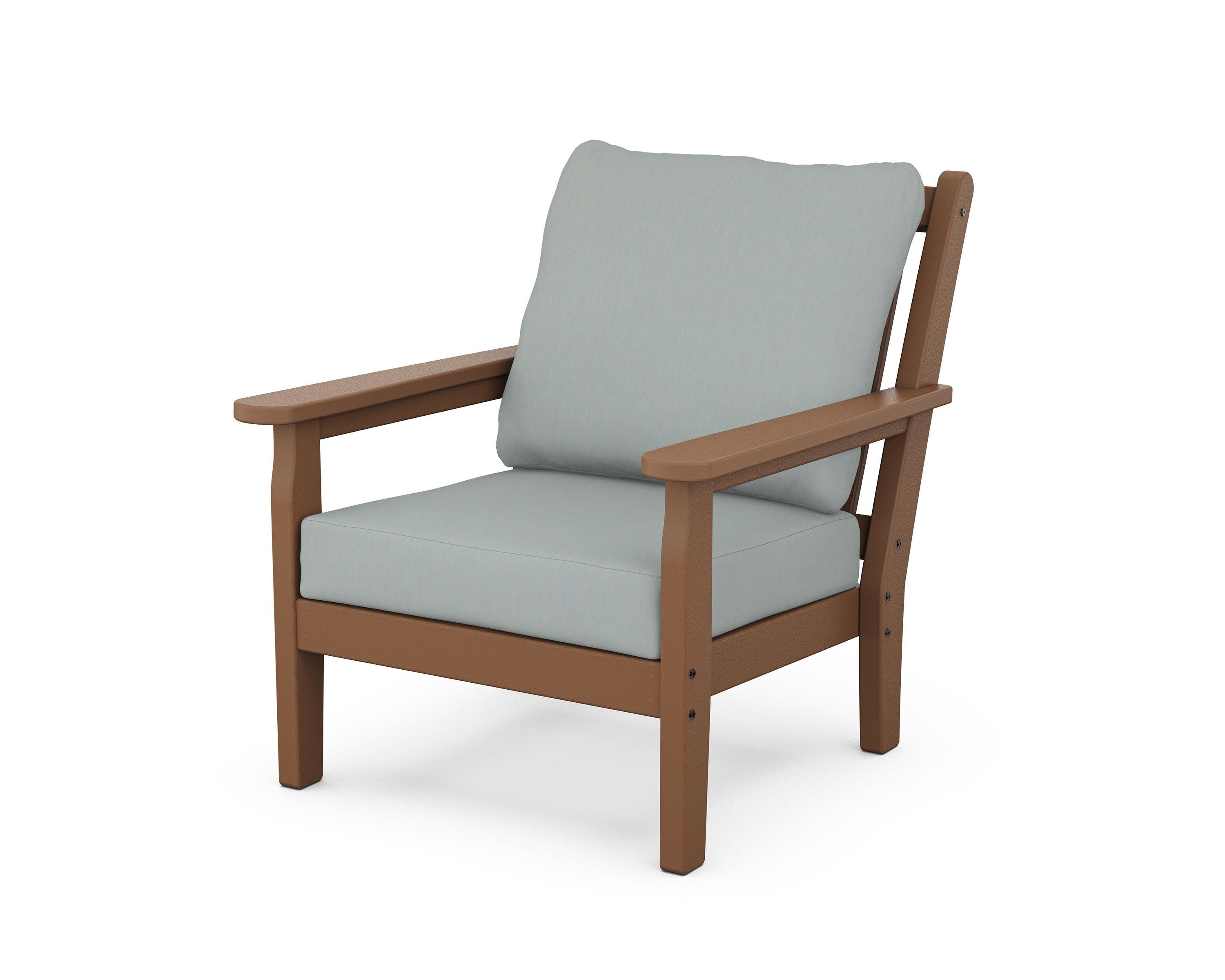 Chippendale Deep Seating Chair in Teak / Spa