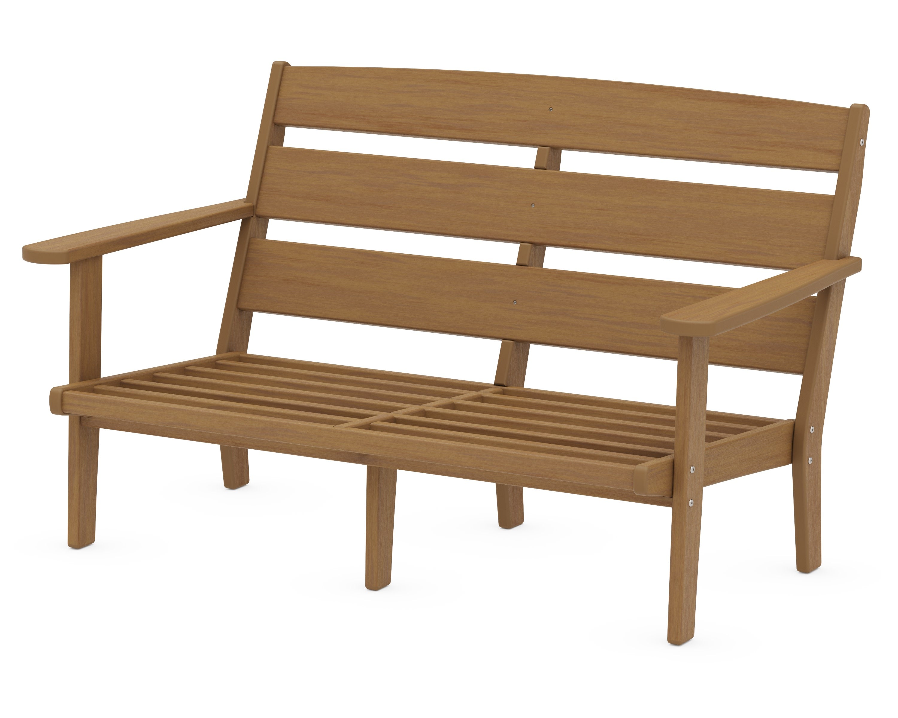 Lakeside Deep Seating Loveseat Frame in Natural
