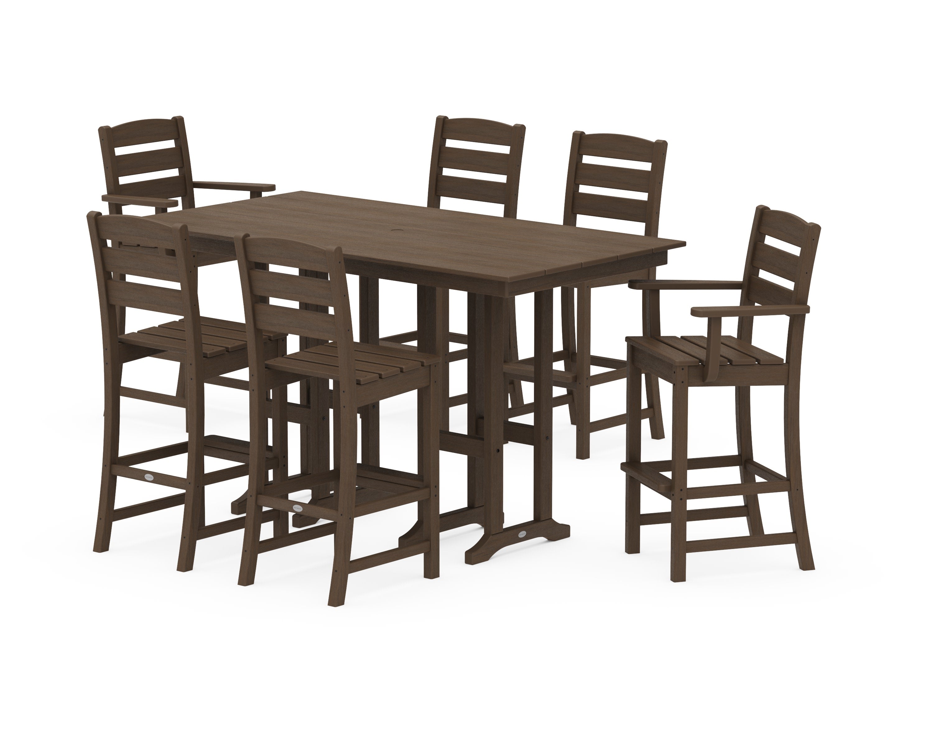 Lakeside 7-Piece Bar Set in Kona