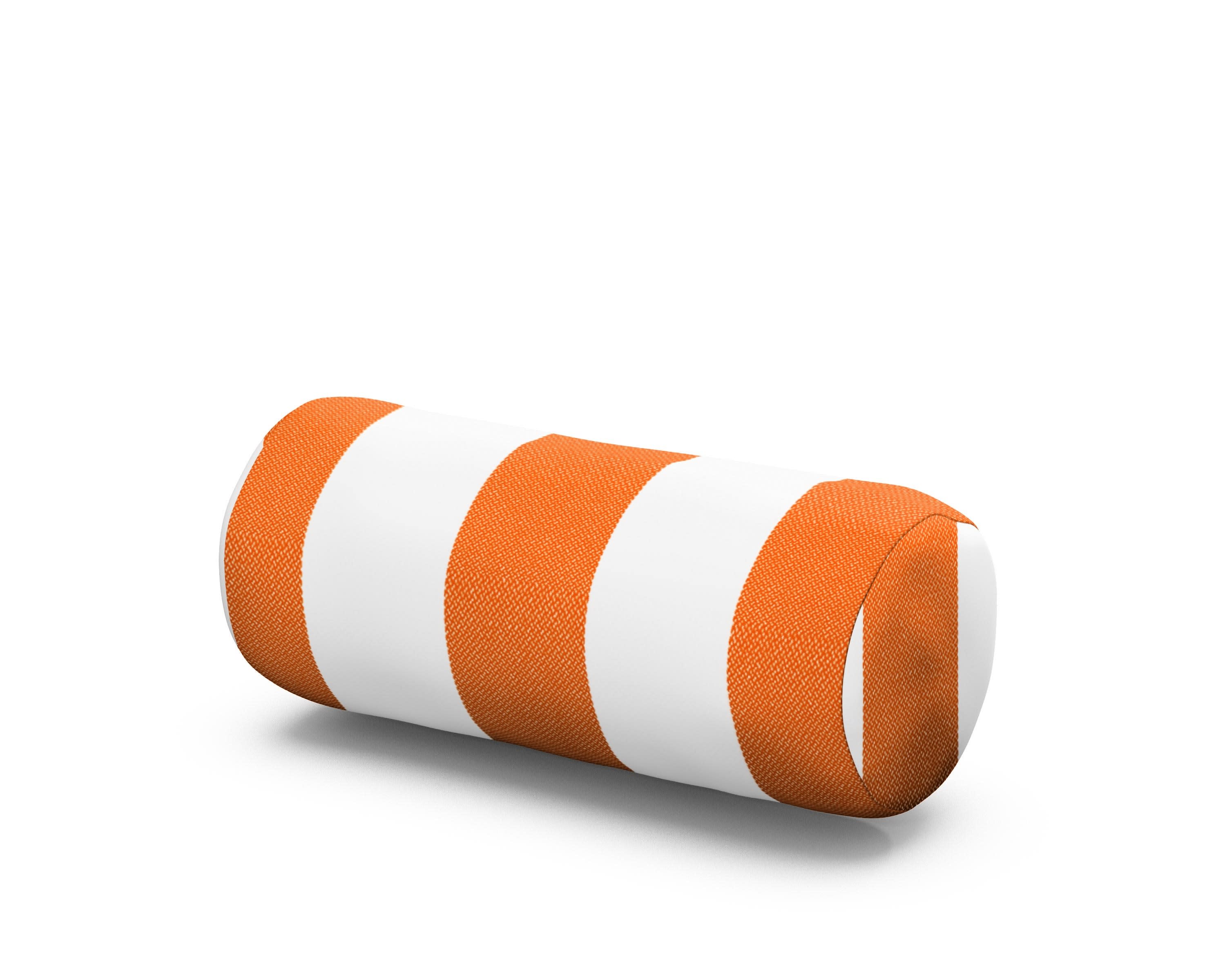 Outdoor Bolster Pillow in Montdor Mango