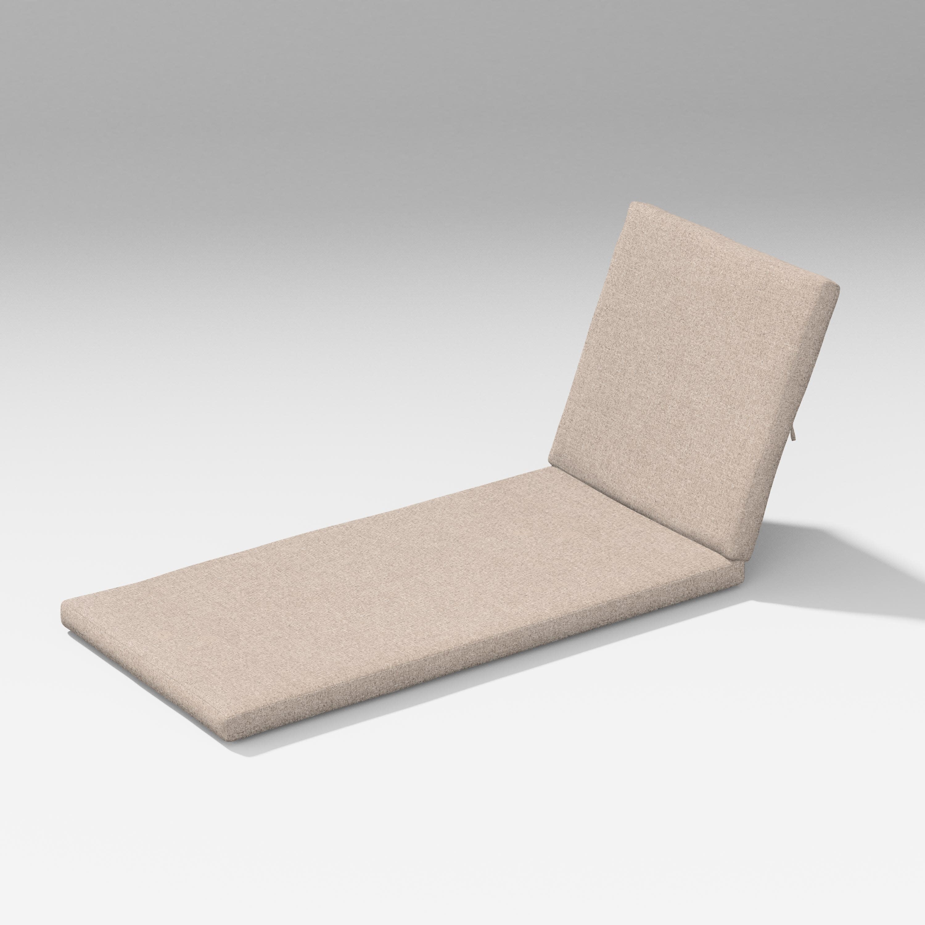 Latitude Chaise Lounge Full Cushion in Wheat